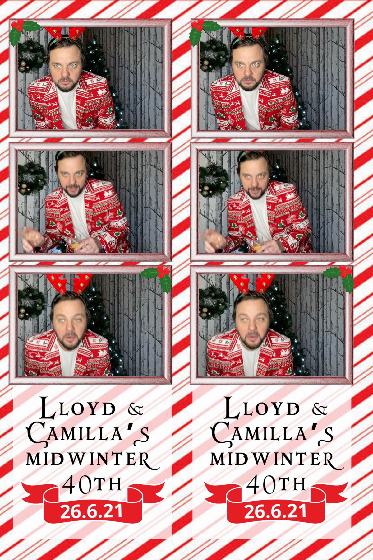 Lloyd & Camilla's Midwinter 40th | View more photos from the event at gallery.photobooth.co.nz/u/SelfieCentral/Lloyd-Camillas-Midwinter-40th