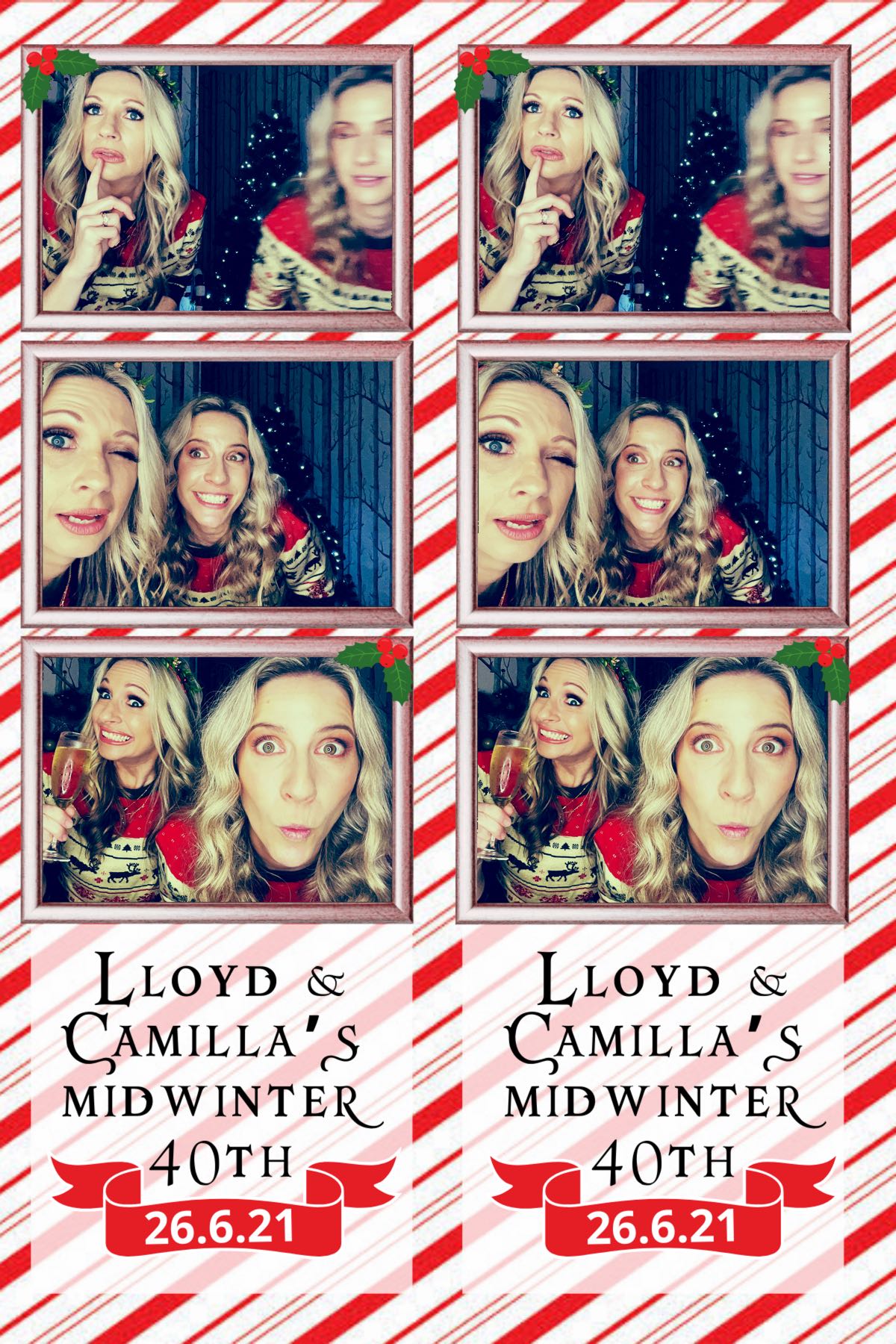 Lloyd & Camilla's Midwinter 40th | View more photos from the event at gallery.photobooth.co.nz/u/SelfieCentral/Lloyd-Camillas-Midwinter-40th
