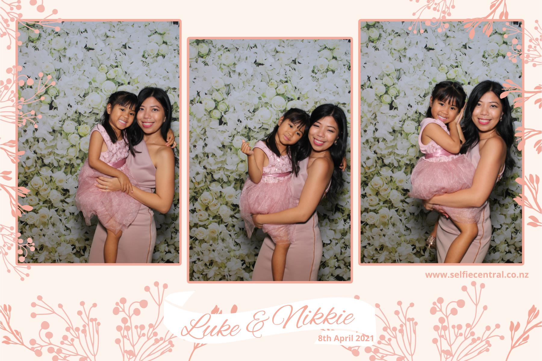 Luke & NIkkie's wedding | View more photos from the event at gallery.photobooth.co.nz/u/SelfieCentral/Luke-NIkkies-wedding