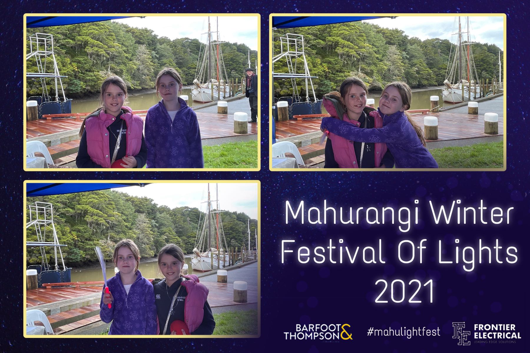 Mahurangi Winter Festival of Lights 10th July | View more photos from the event at gallery.photobooth.co.nz/u/SelfieCentral/Mahurangi-Winter-Festival-of-Lights-10th-July