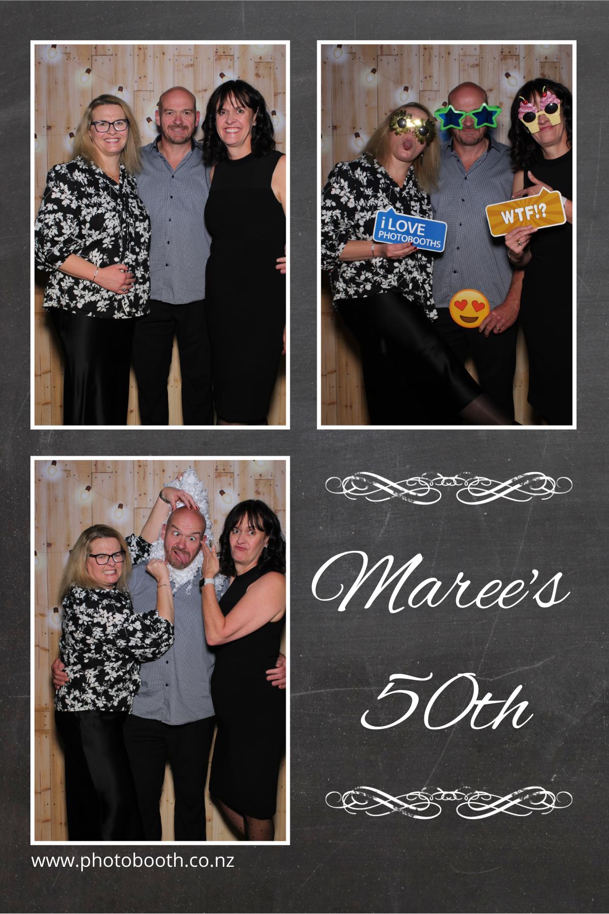 Maree's 50th | View more photos from the event at gallery.photobooth.co.nz/u/SelfieCentral/Marees-50th