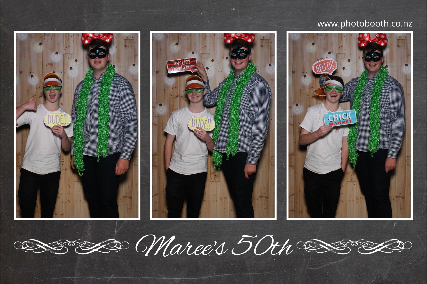Maree's 50th | View more photos from the event at gallery.photobooth.co.nz/u/SelfieCentral/Marees-50th
