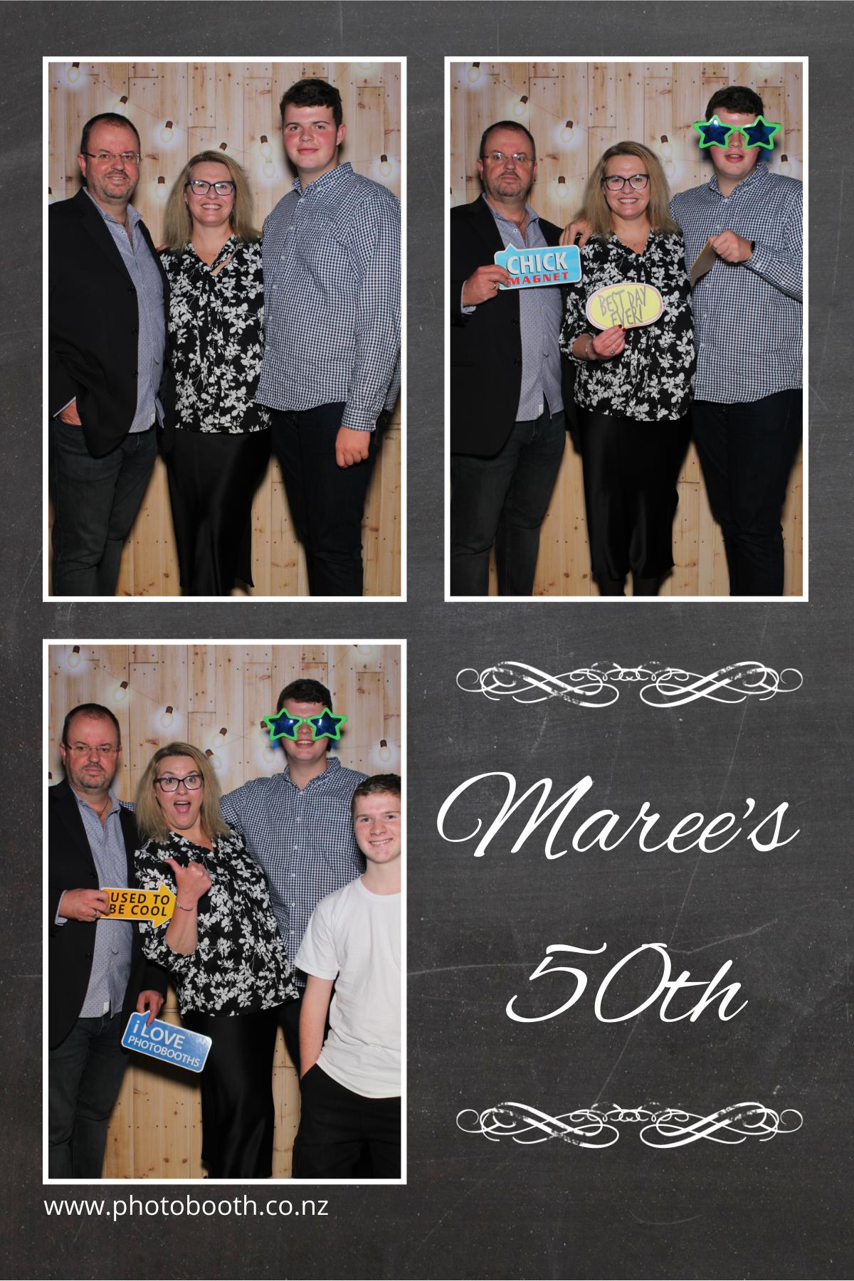 Maree's 50th | View more photos from the event at gallery.photobooth.co.nz/u/SelfieCentral/Marees-50th