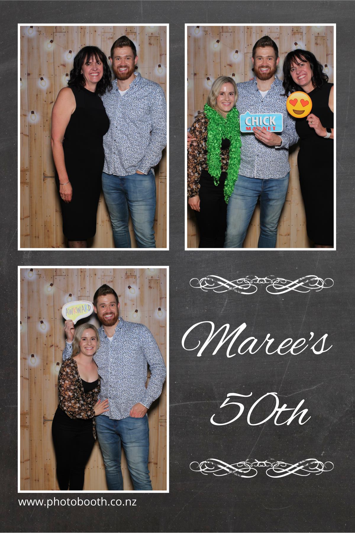Maree's 50th | View more photos from the event at gallery.photobooth.co.nz/u/SelfieCentral/Marees-50th
