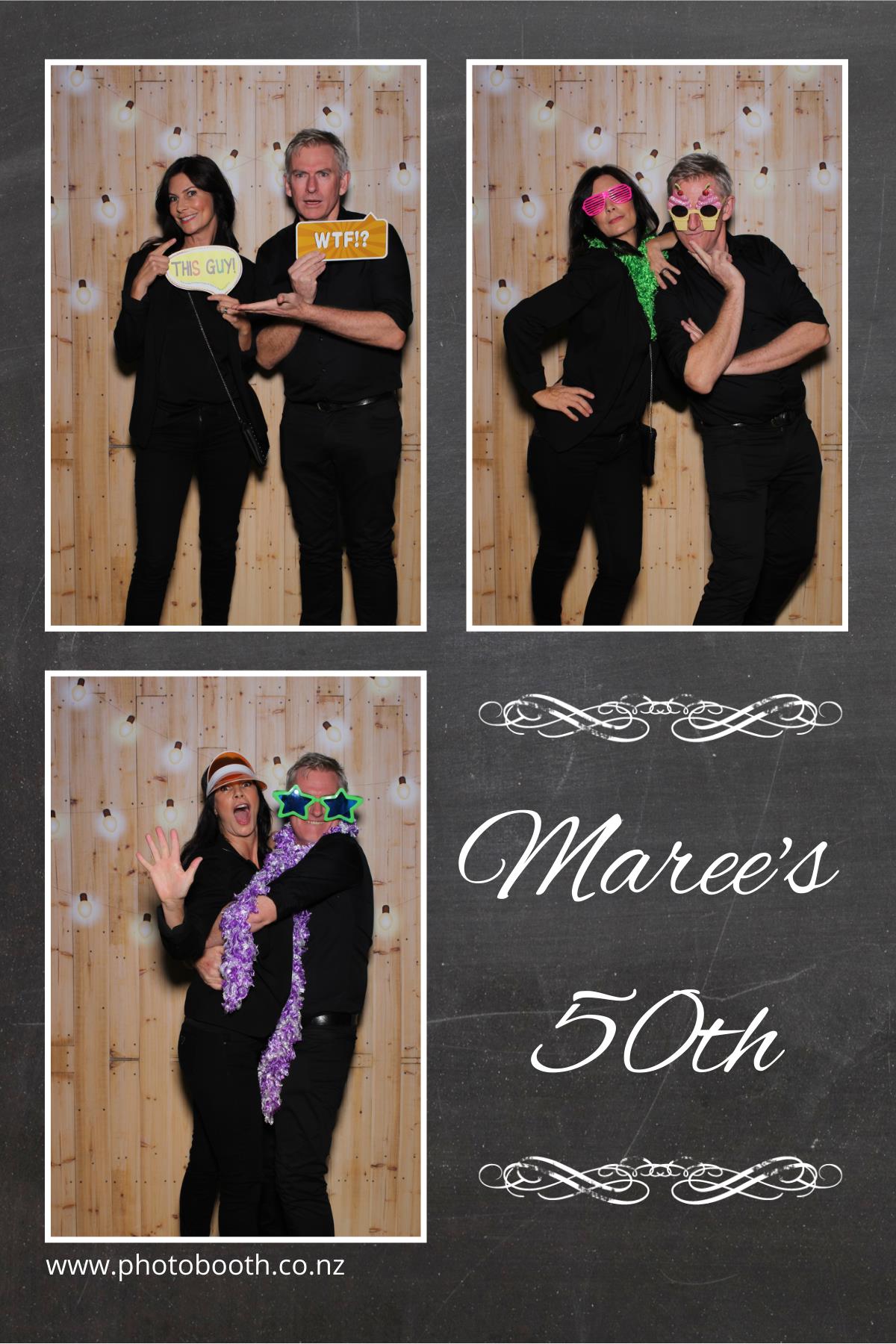 Maree's 50th | View more photos from the event at gallery.photobooth.co.nz/u/SelfieCentral/Marees-50th