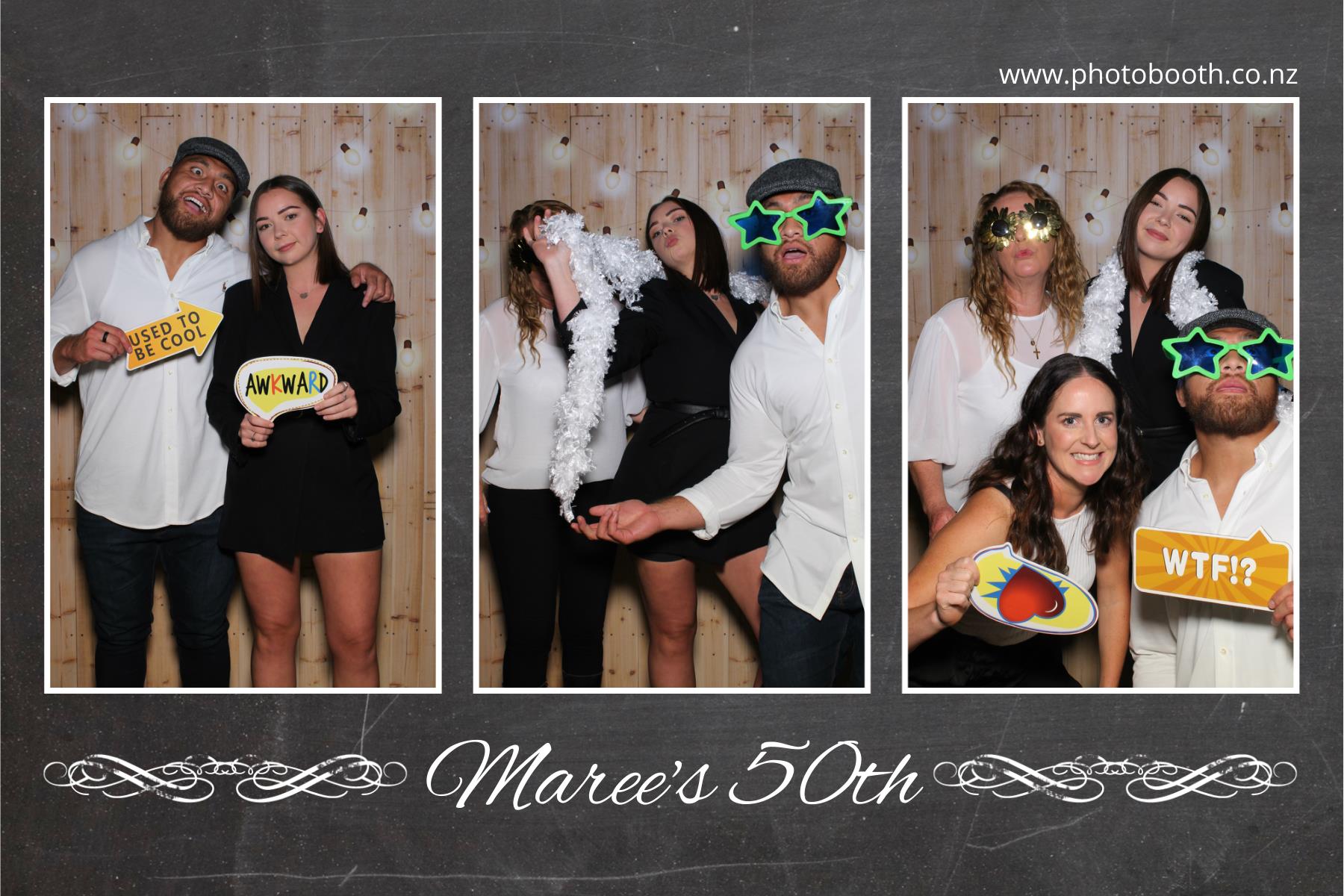 Maree's 50th | View more photos from the event at gallery.photobooth.co.nz/u/SelfieCentral/Marees-50th