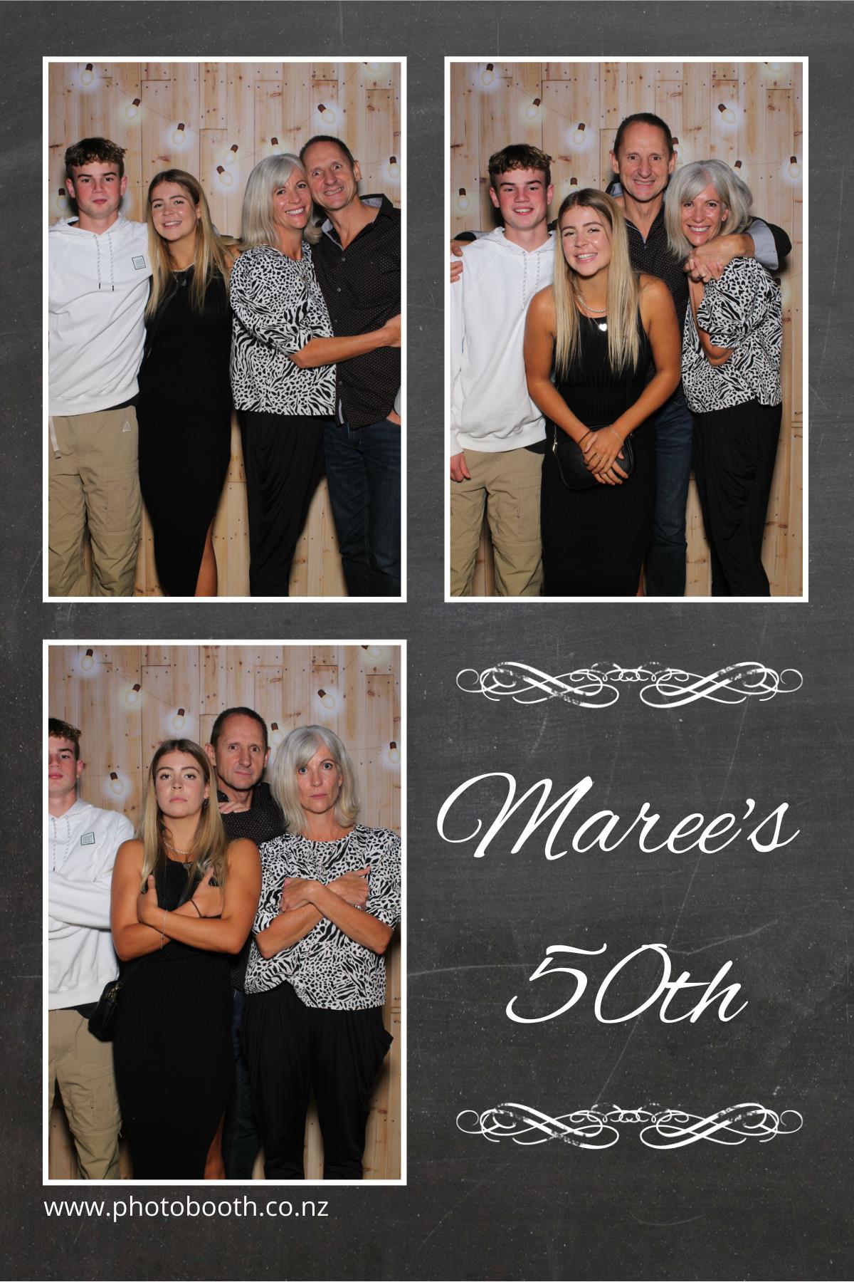 Maree's 50th | View more photos from the event at gallery.photobooth.co.nz/u/SelfieCentral/Marees-50th