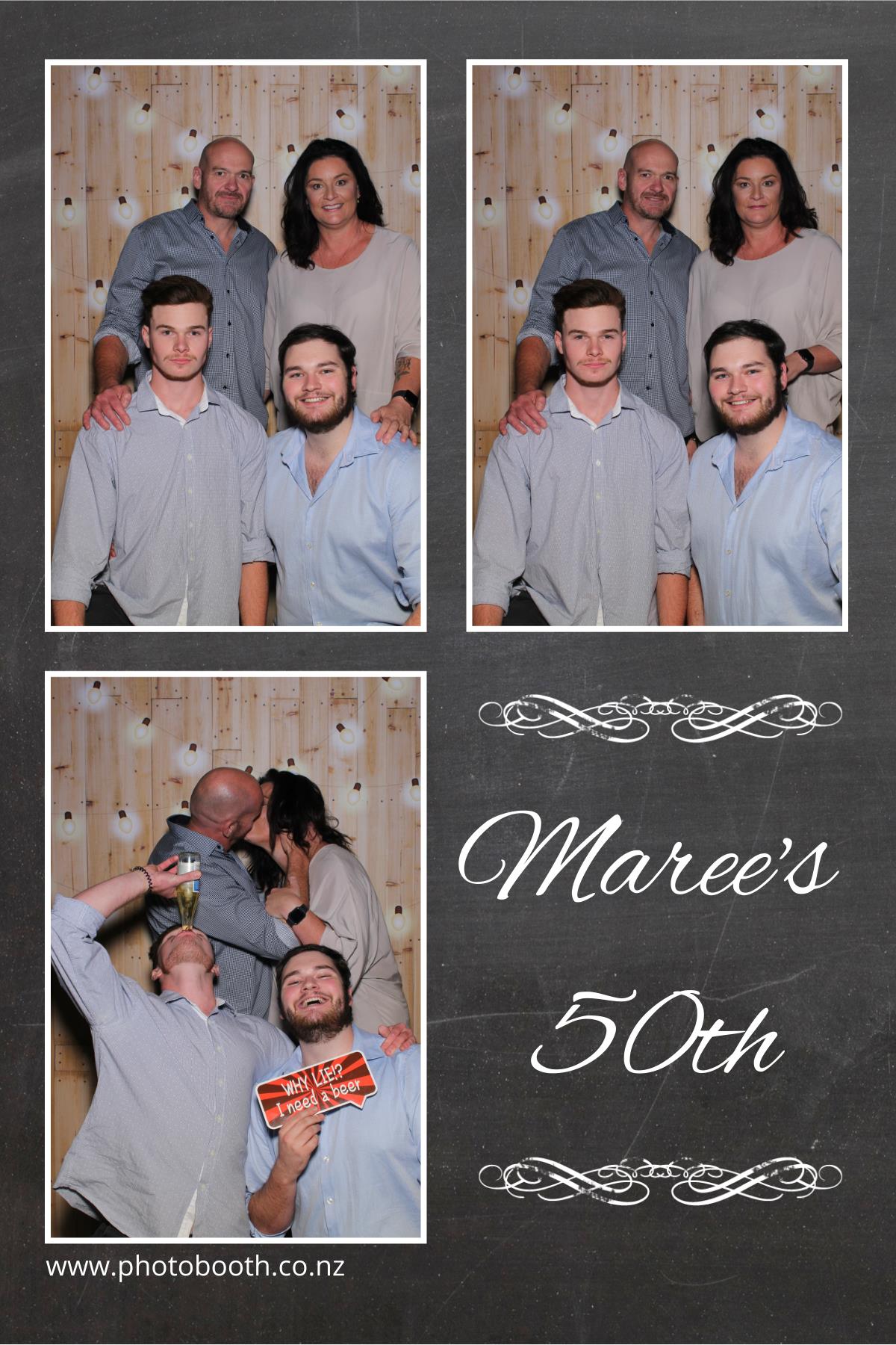Maree's 50th | View more photos from the event at gallery.photobooth.co.nz/u/SelfieCentral/Marees-50th