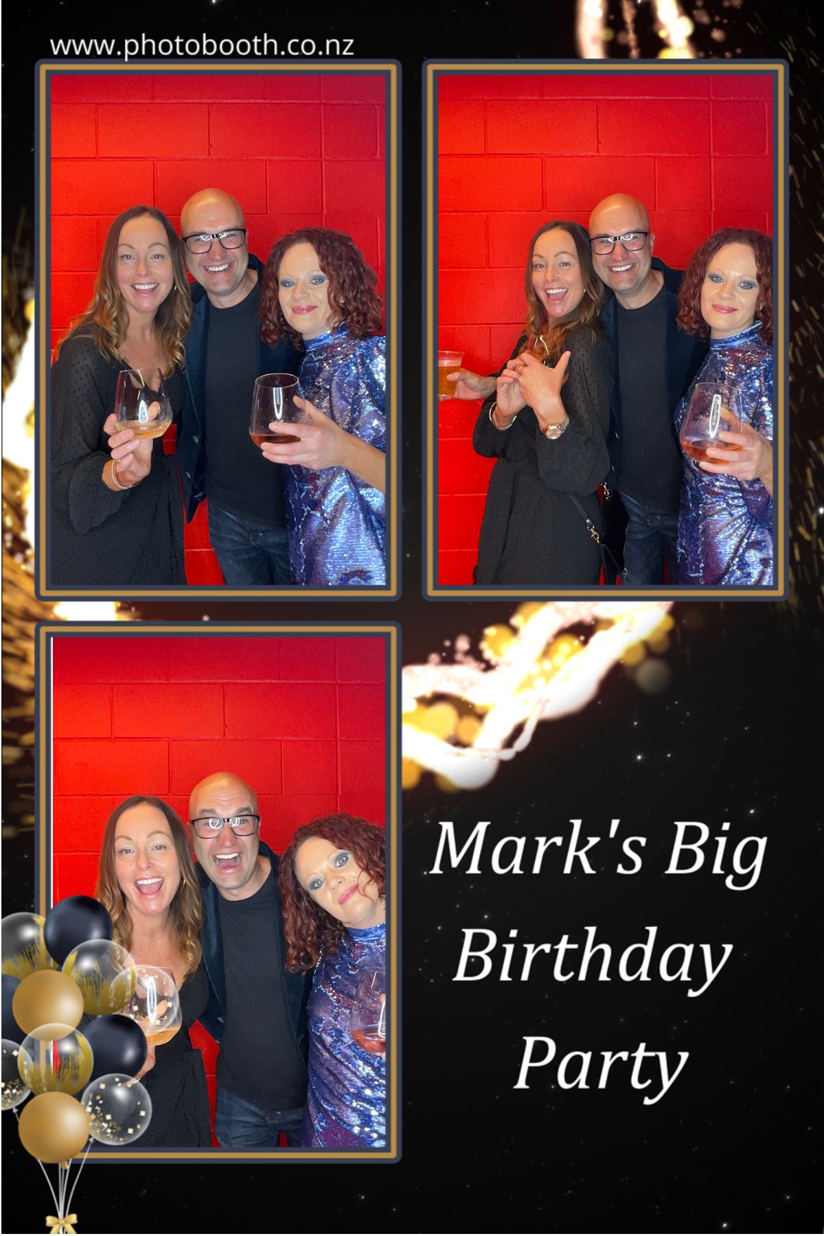 Mark's Big Birthday | View more photos from the event at gallery.photobooth.co.nz/u/SelfieCentral/Marks-Big-Birthday