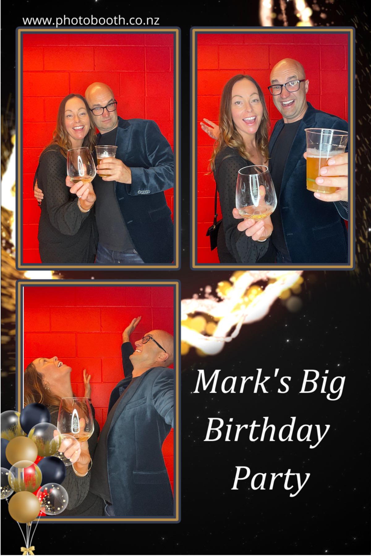 Mark's Big Birthday | View more photos from the event at gallery.photobooth.co.nz/u/SelfieCentral/Marks-Big-Birthday