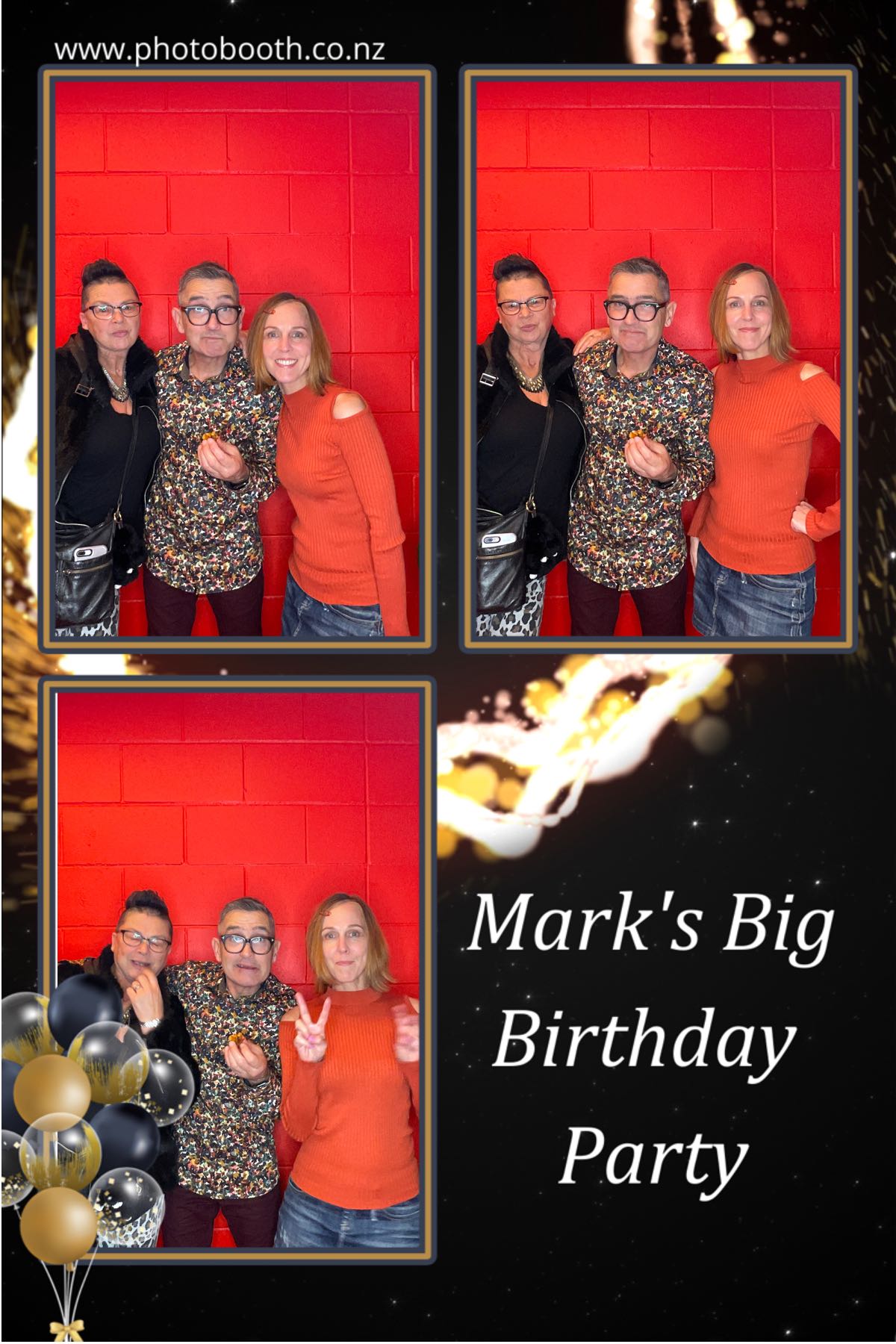 Mark's Big Birthday | View more photos from the event at gallery.photobooth.co.nz/u/SelfieCentral/Marks-Big-Birthday