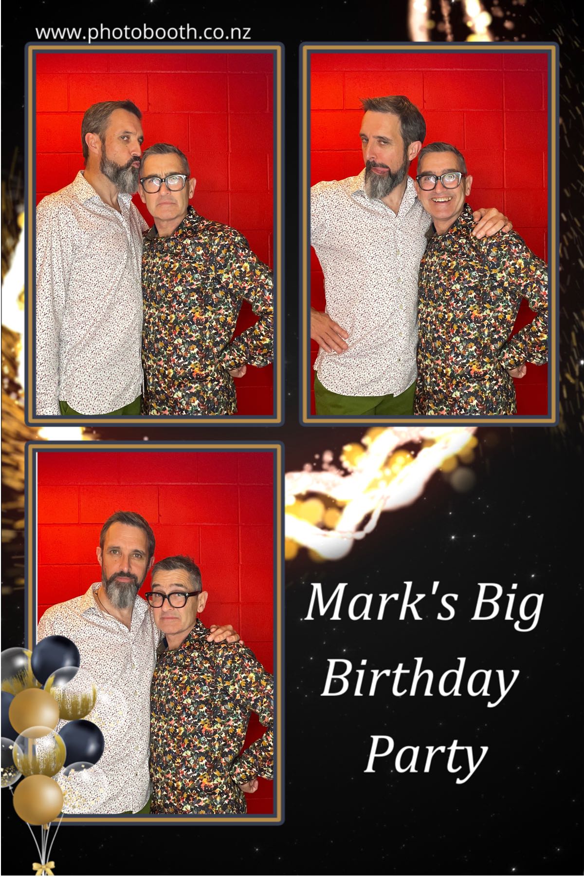Mark's Big Birthday | View more photos from the event at gallery.photobooth.co.nz/u/SelfieCentral/Marks-Big-Birthday