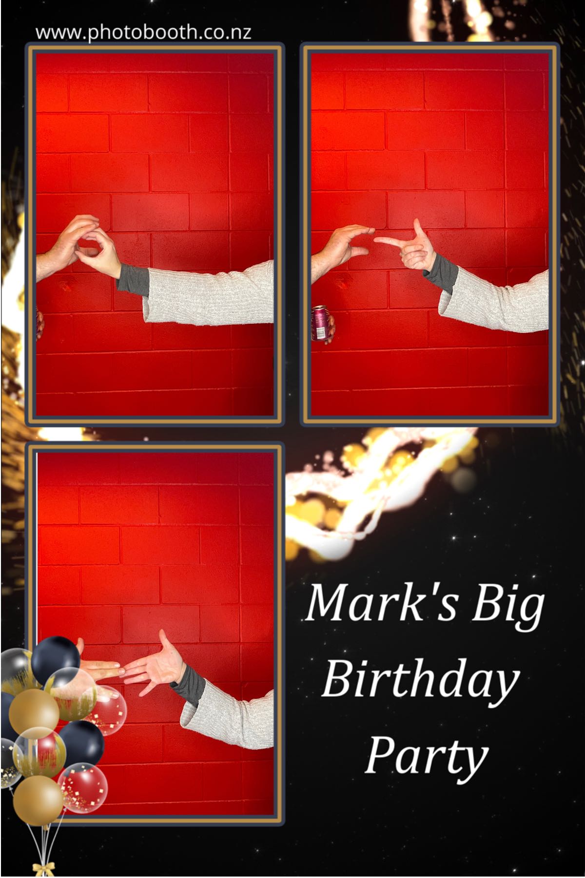 Mark's Big Birthday | View more photos from the event at gallery.photobooth.co.nz/u/SelfieCentral/Marks-Big-Birthday