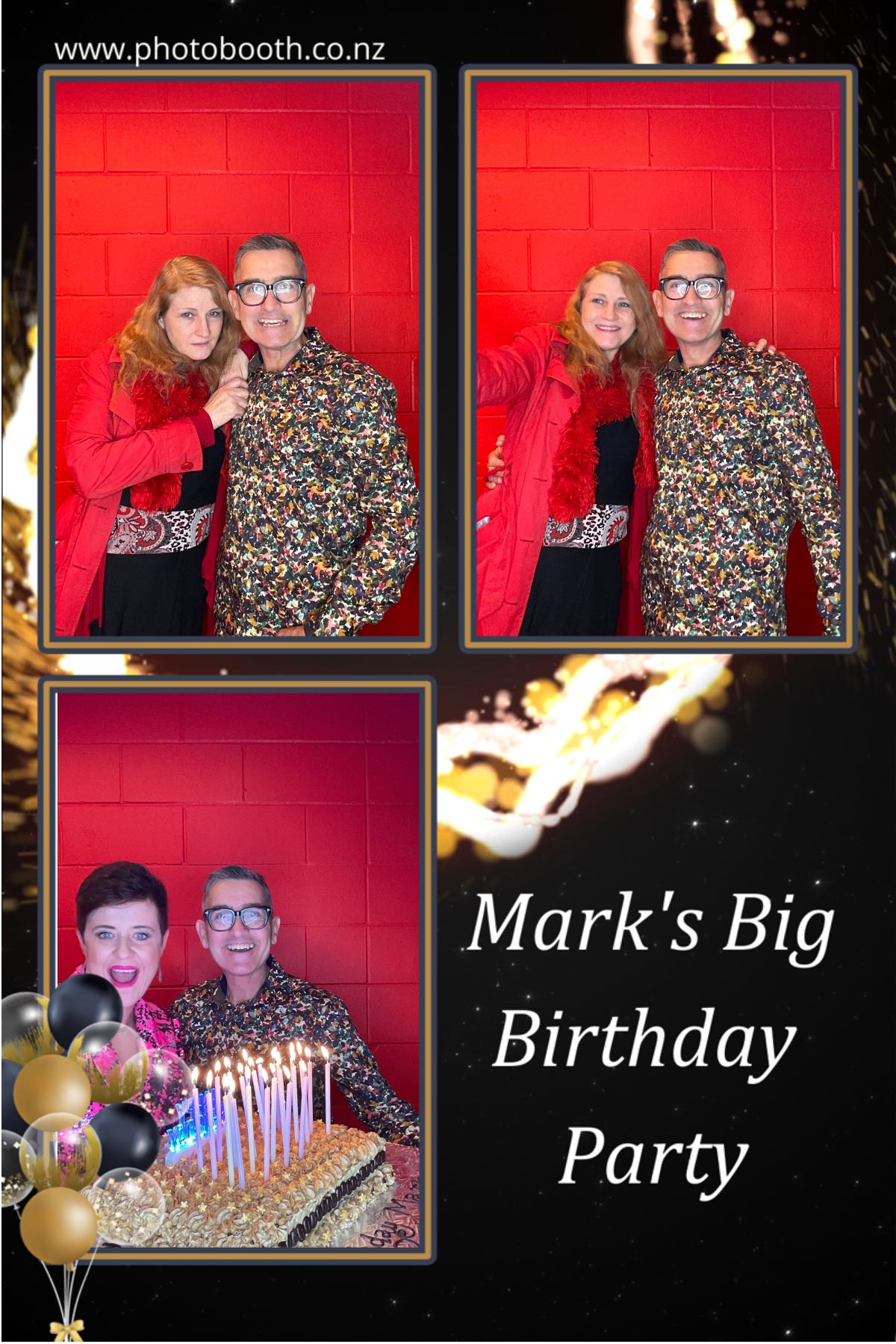 Mark's Big Birthday | View more photos from the event at gallery.photobooth.co.nz/u/SelfieCentral/Marks-Big-Birthday