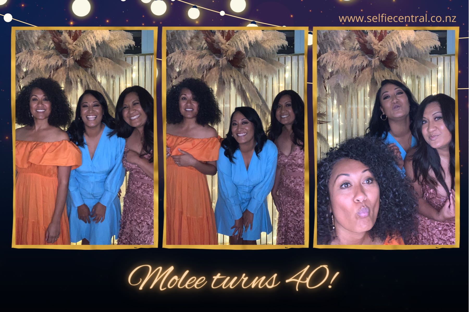 Molee's 40th Party | View more photos from the event at gallery.photobooth.co.nz/u/SelfieCentral/Molees-40th-Party