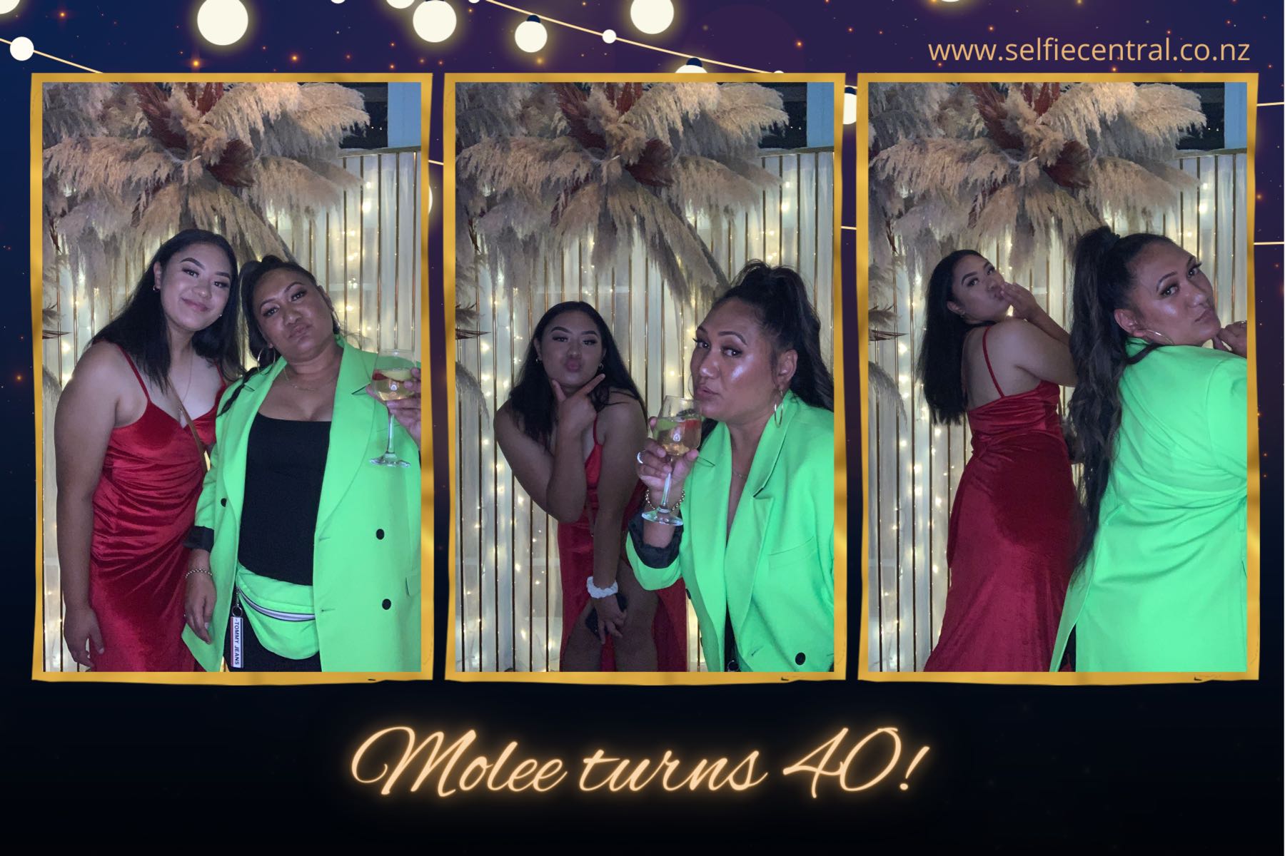 Molee's 40th Party | View more photos from the event at gallery.photobooth.co.nz/u/SelfieCentral/Molees-40th-Party