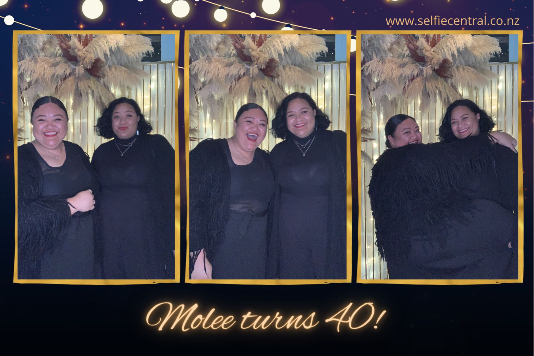 Molee's 40th Party | View more photos from the event at gallery.photobooth.co.nz/u/SelfieCentral/Molees-40th-Party