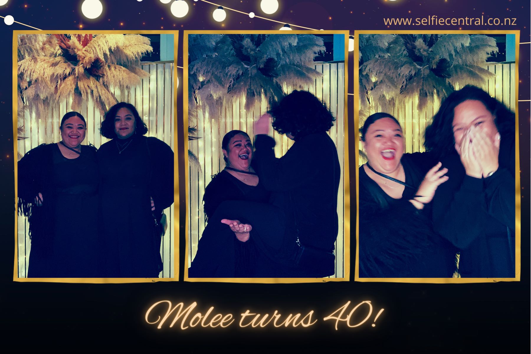 Molee's 40th Party | View more photos from the event at gallery.photobooth.co.nz/u/SelfieCentral/Molees-40th-Party