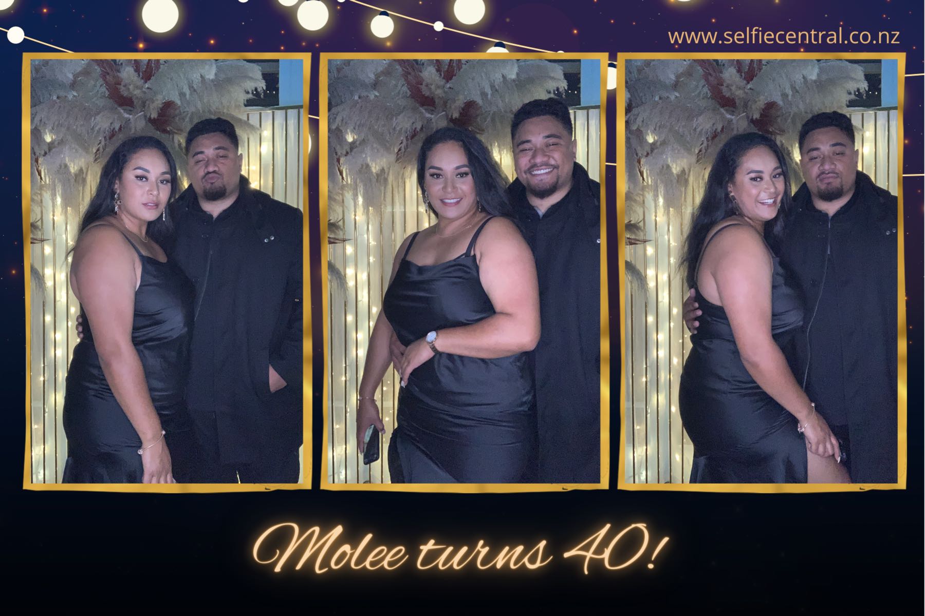 Molee's 40th Party | View more photos from the event at gallery.photobooth.co.nz/u/SelfieCentral/Molees-40th-Party