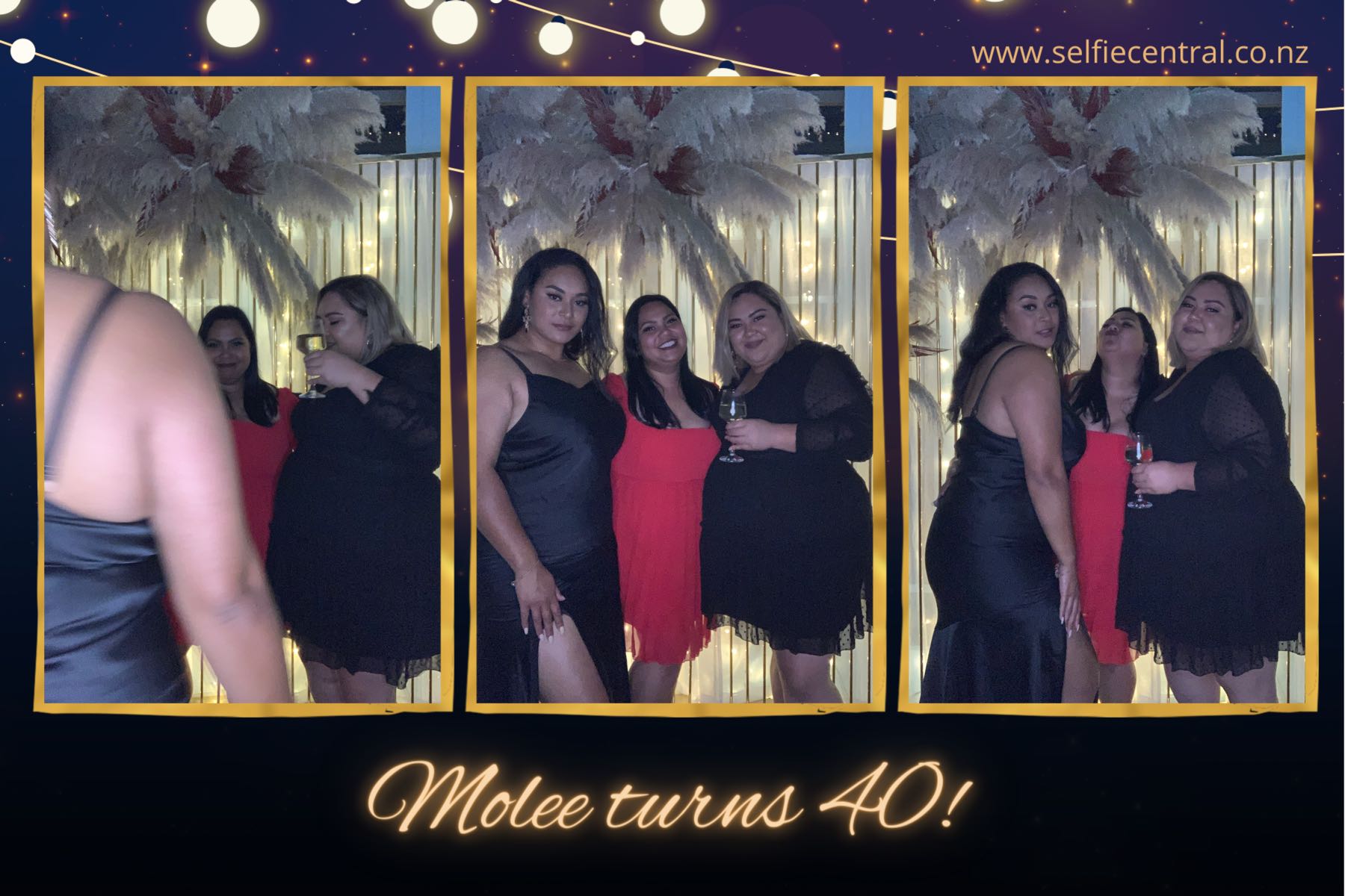 Molee's 40th Party | View more photos from the event at gallery.photobooth.co.nz/u/SelfieCentral/Molees-40th-Party