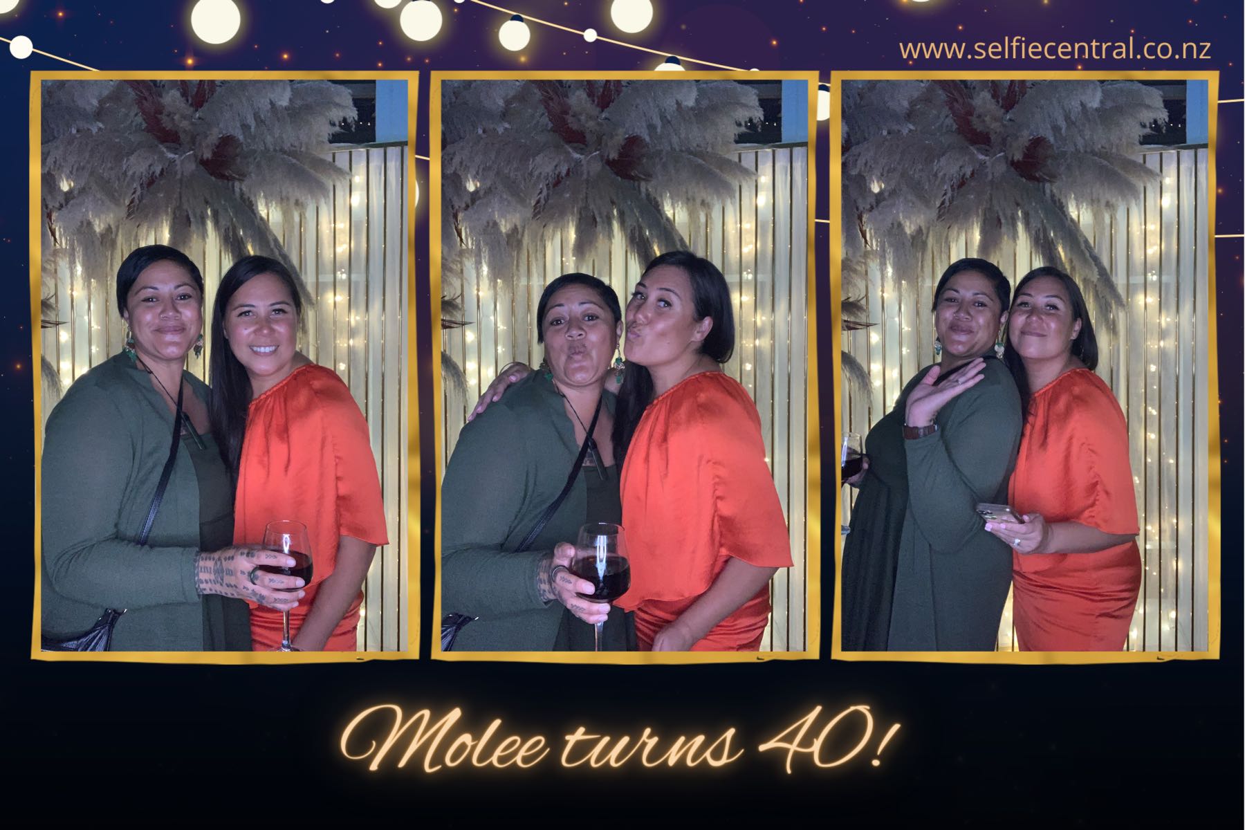 Molee's 40th Party | View more photos from the event at gallery.photobooth.co.nz/u/SelfieCentral/Molees-40th-Party