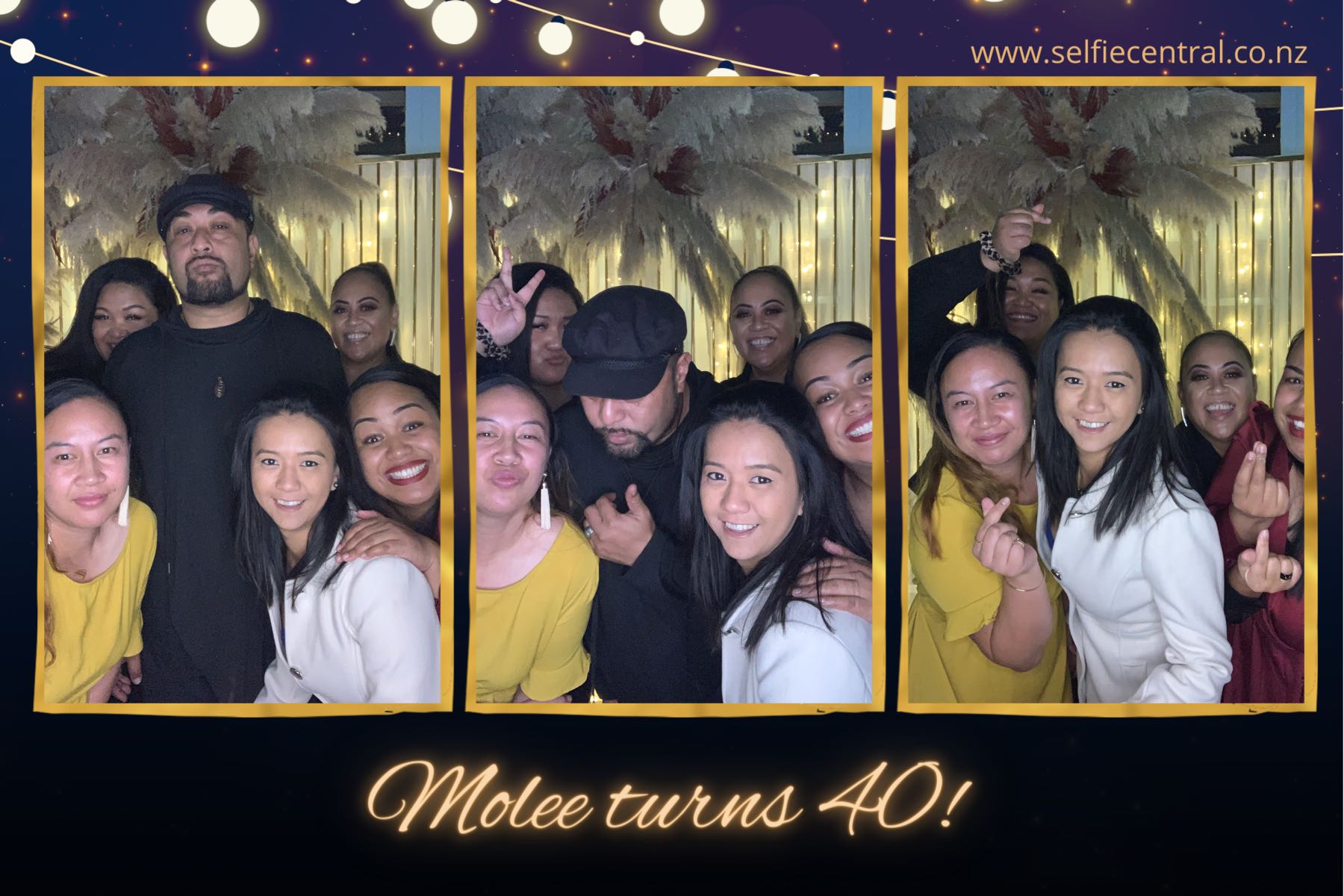 Molee's 40th Party | View more photos from the event at gallery.photobooth.co.nz/u/SelfieCentral/Molees-40th-Party