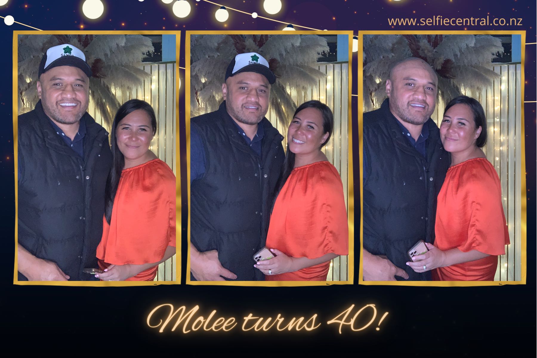 Molee's 40th Party | View more photos from the event at gallery.photobooth.co.nz/u/SelfieCentral/Molees-40th-Party
