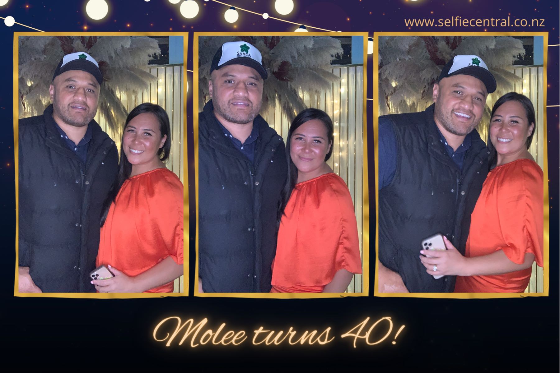 Molee's 40th Party | View more photos from the event at gallery.photobooth.co.nz/u/SelfieCentral/Molees-40th-Party