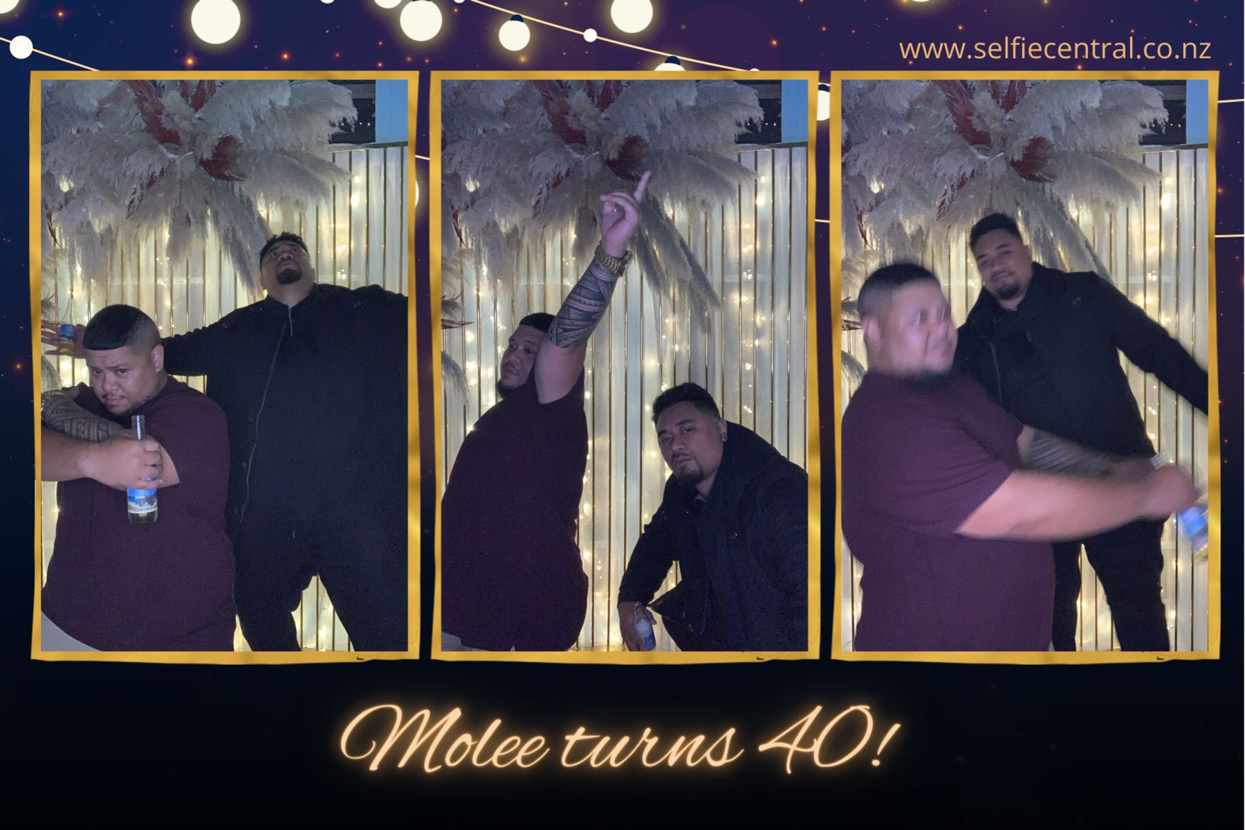Molee's 40th Party | View more photos from the event at gallery.photobooth.co.nz/u/SelfieCentral/Molees-40th-Party