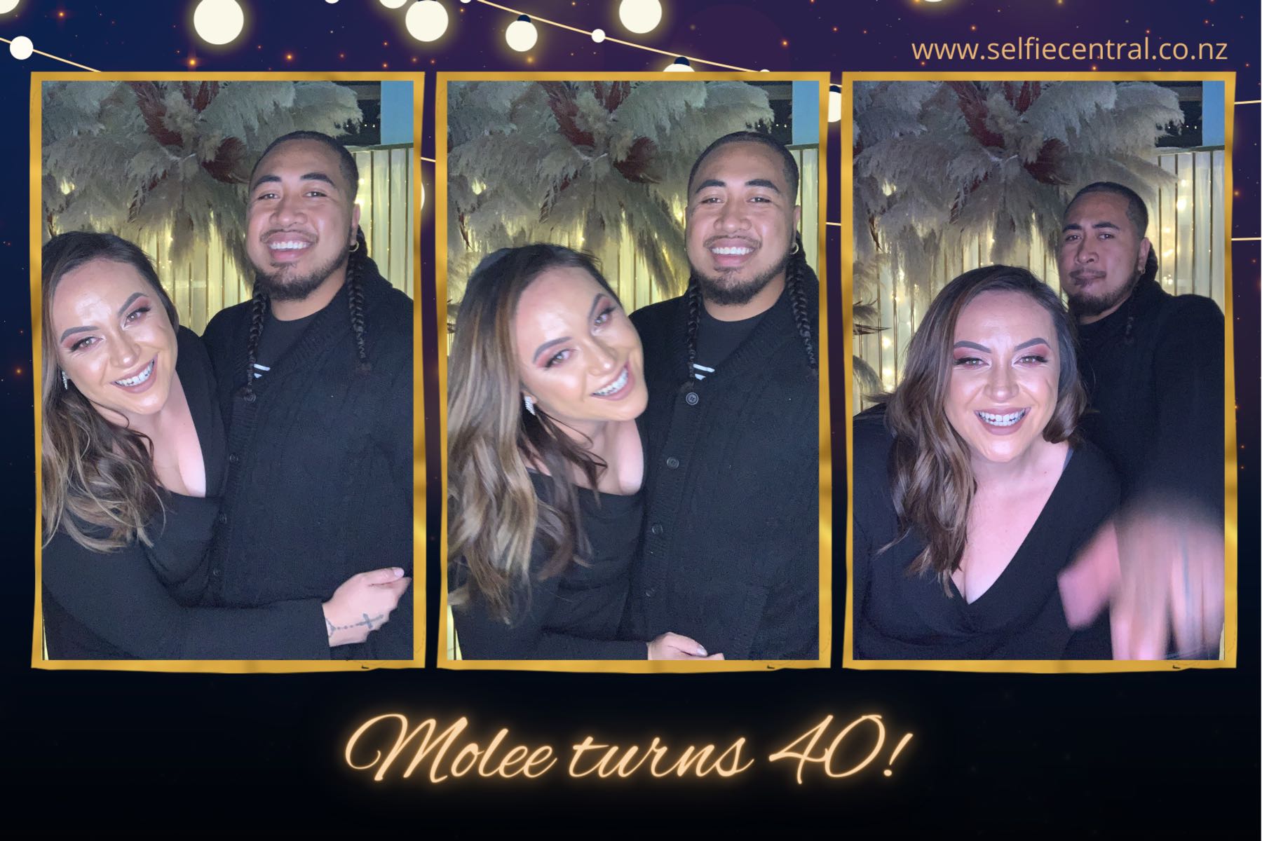 Molee's 40th Party | View more photos from the event at gallery.photobooth.co.nz/u/SelfieCentral/Molees-40th-Party
