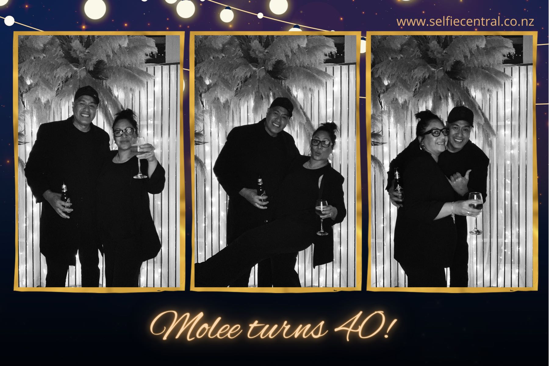 Molee's 40th Party | View more photos from the event at gallery.photobooth.co.nz/u/SelfieCentral/Molees-40th-Party