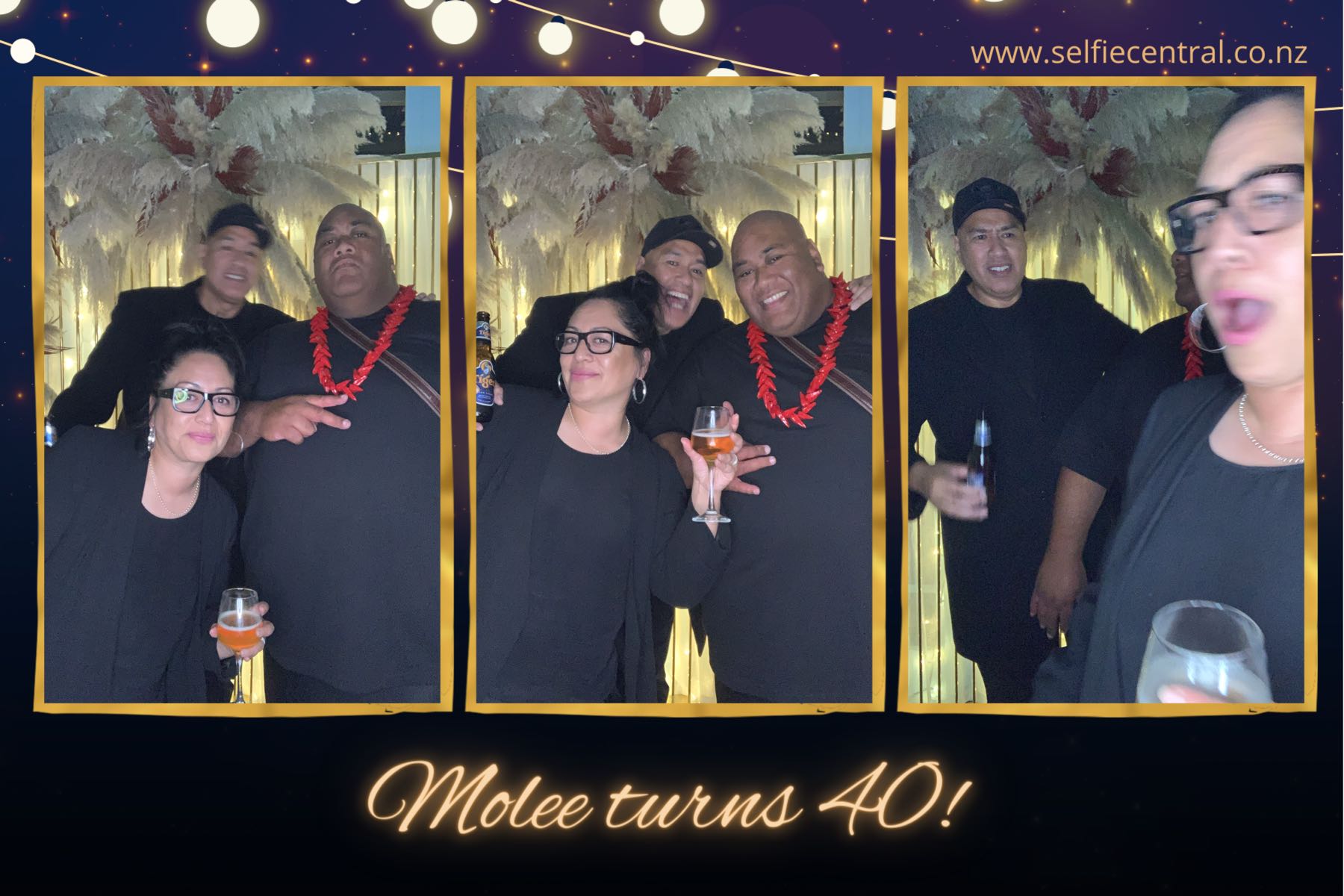 Molee's 40th Party | View more photos from the event at gallery.photobooth.co.nz/u/SelfieCentral/Molees-40th-Party