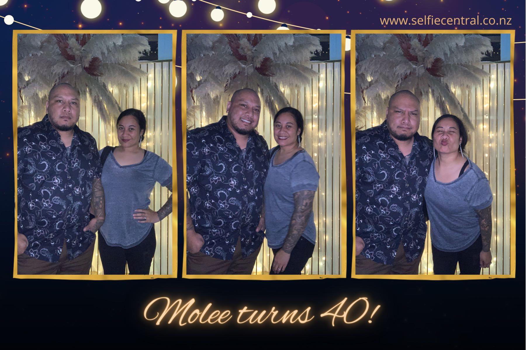 Molee's 40th Party | View more photos from the event at gallery.photobooth.co.nz/u/SelfieCentral/Molees-40th-Party