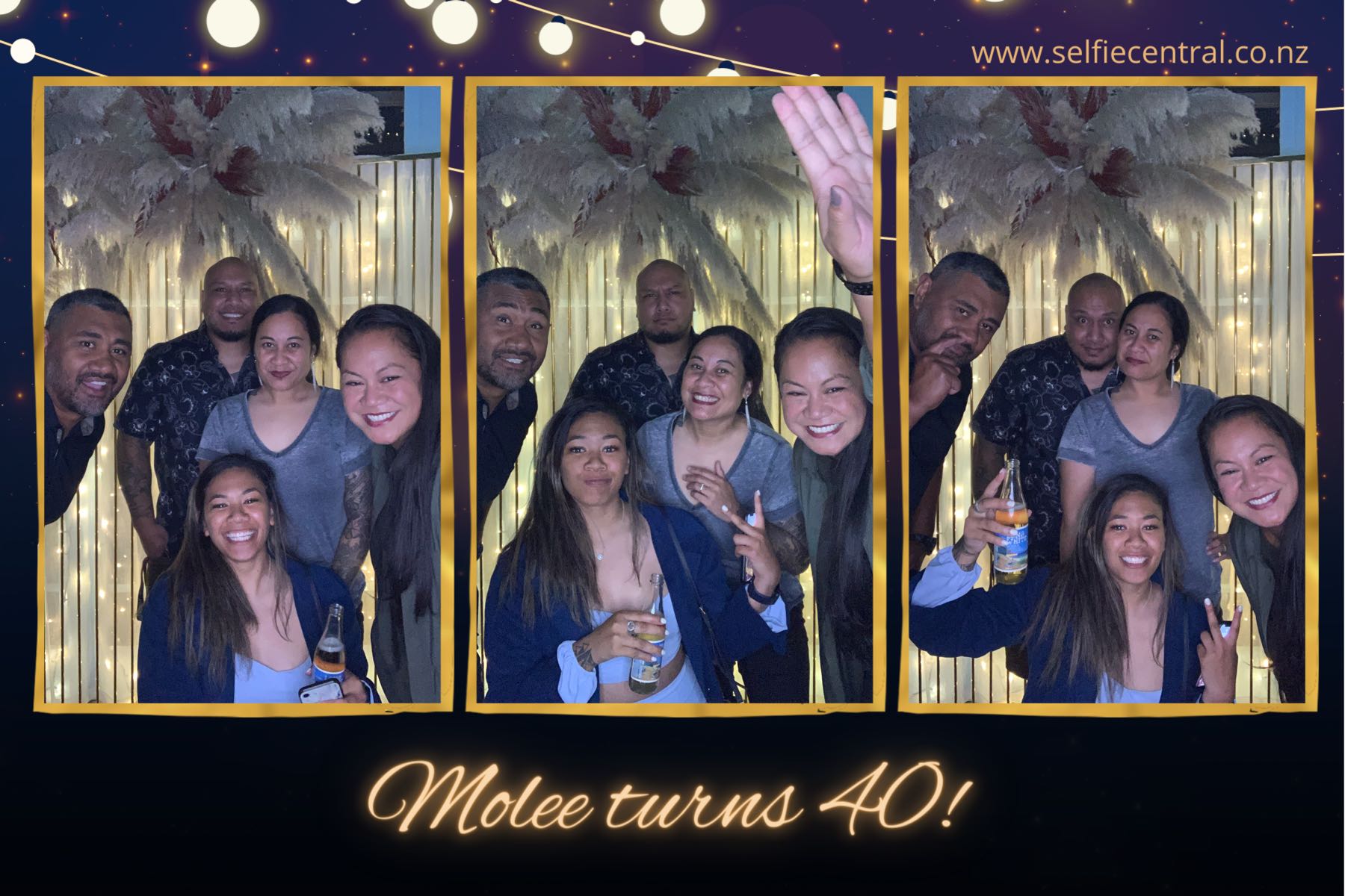 Molee's 40th Party | View more photos from the event at gallery.photobooth.co.nz/u/SelfieCentral/Molees-40th-Party