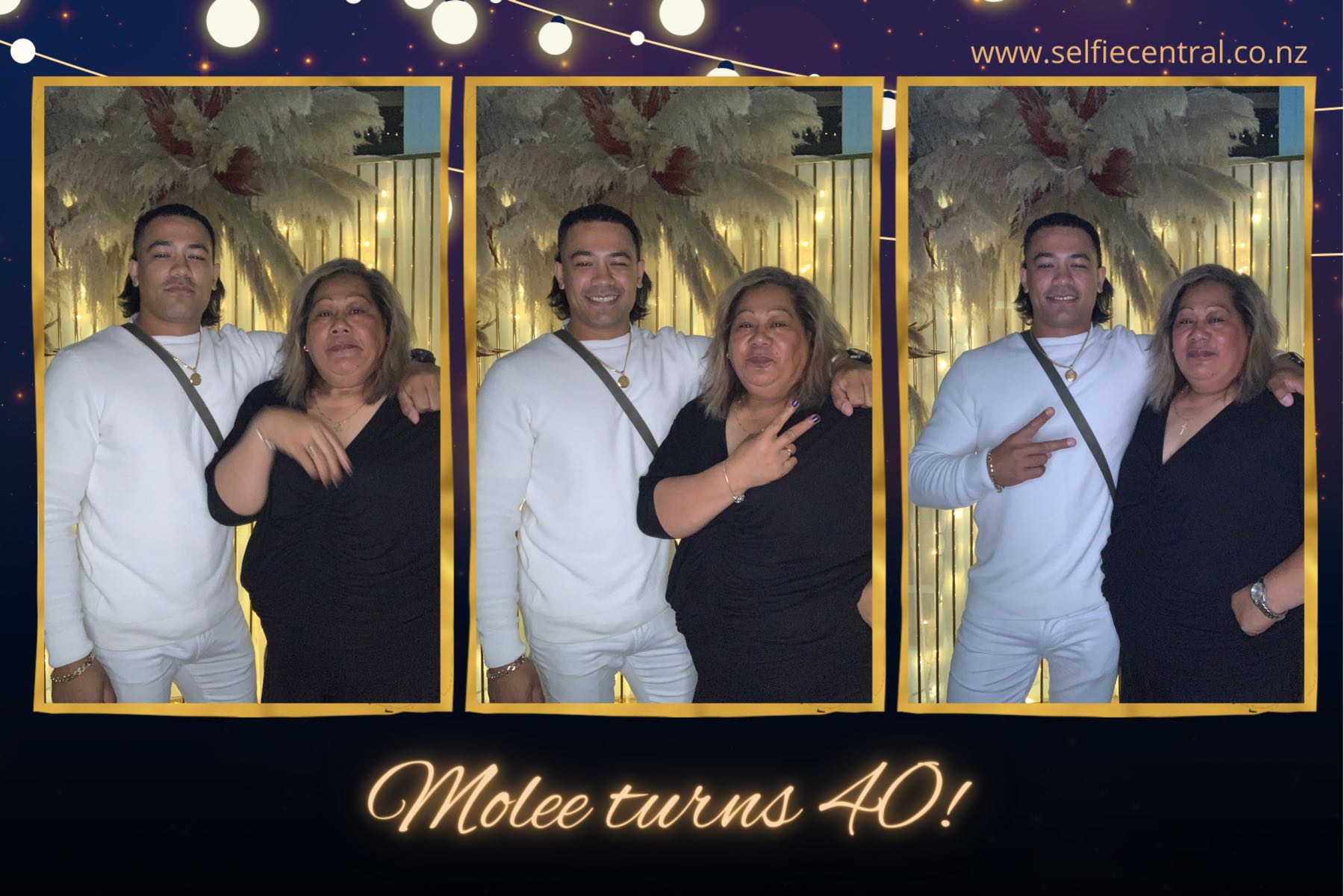 Molee's 40th Party | View more photos from the event at gallery.photobooth.co.nz/u/SelfieCentral/Molees-40th-Party