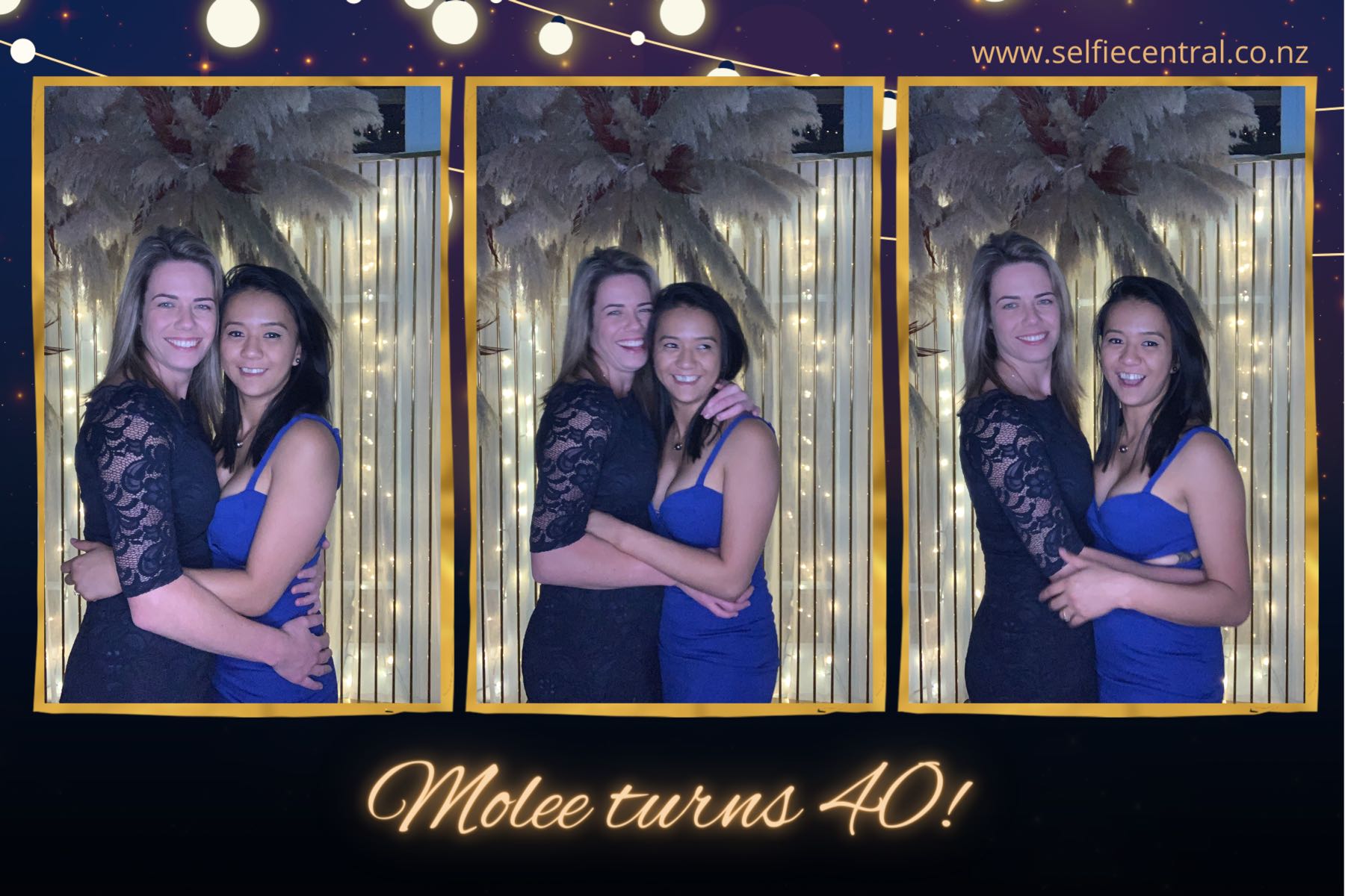 Molee's 40th Party | View more photos from the event at gallery.photobooth.co.nz/u/SelfieCentral/Molees-40th-Party