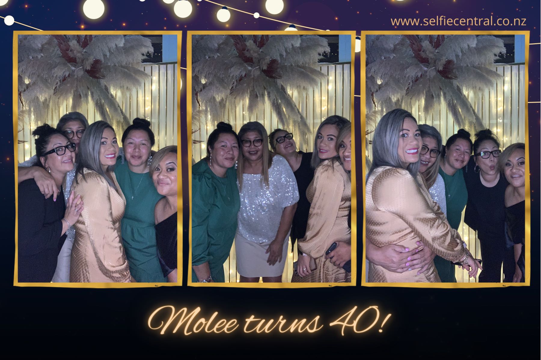 Molee's 40th Party | View more photos from the event at gallery.photobooth.co.nz/u/SelfieCentral/Molees-40th-Party