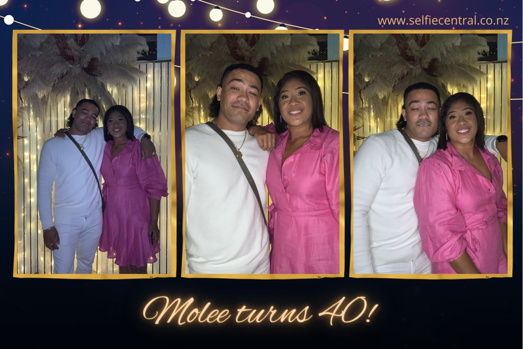 Molee's 40th Party | View more photos from the event at gallery.photobooth.co.nz/u/SelfieCentral/Molees-40th-Party