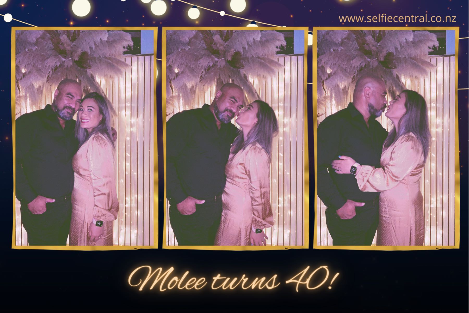 Molee's 40th Party | View more photos from the event at gallery.photobooth.co.nz/u/SelfieCentral/Molees-40th-Party