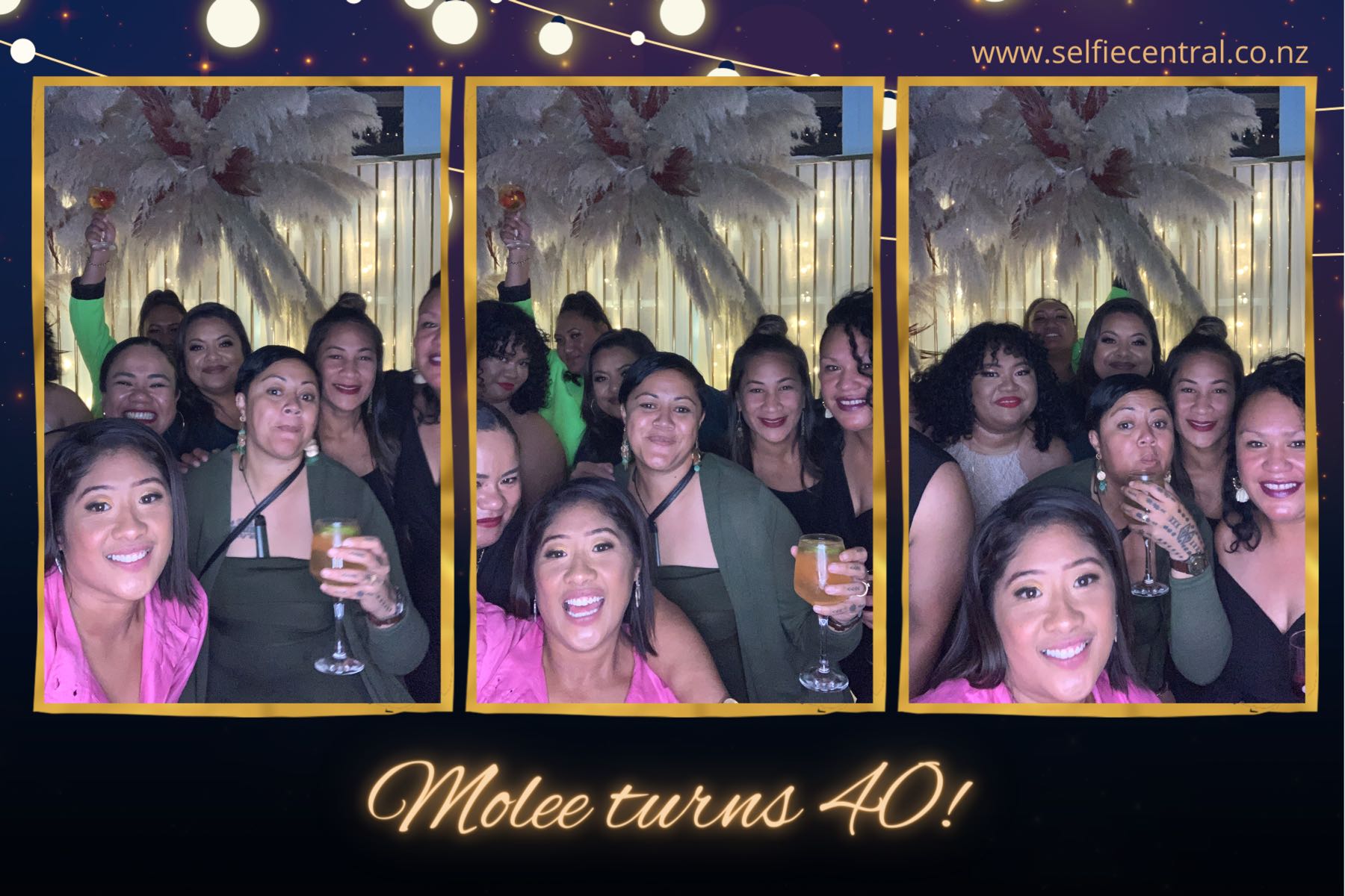 Molee's 40th Party | View more photos from the event at gallery.photobooth.co.nz/u/SelfieCentral/Molees-40th-Party