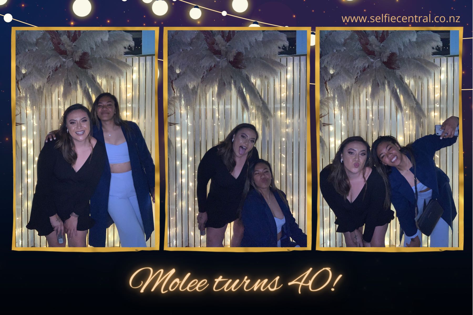 Molee's 40th Party | View more photos from the event at gallery.photobooth.co.nz/u/SelfieCentral/Molees-40th-Party
