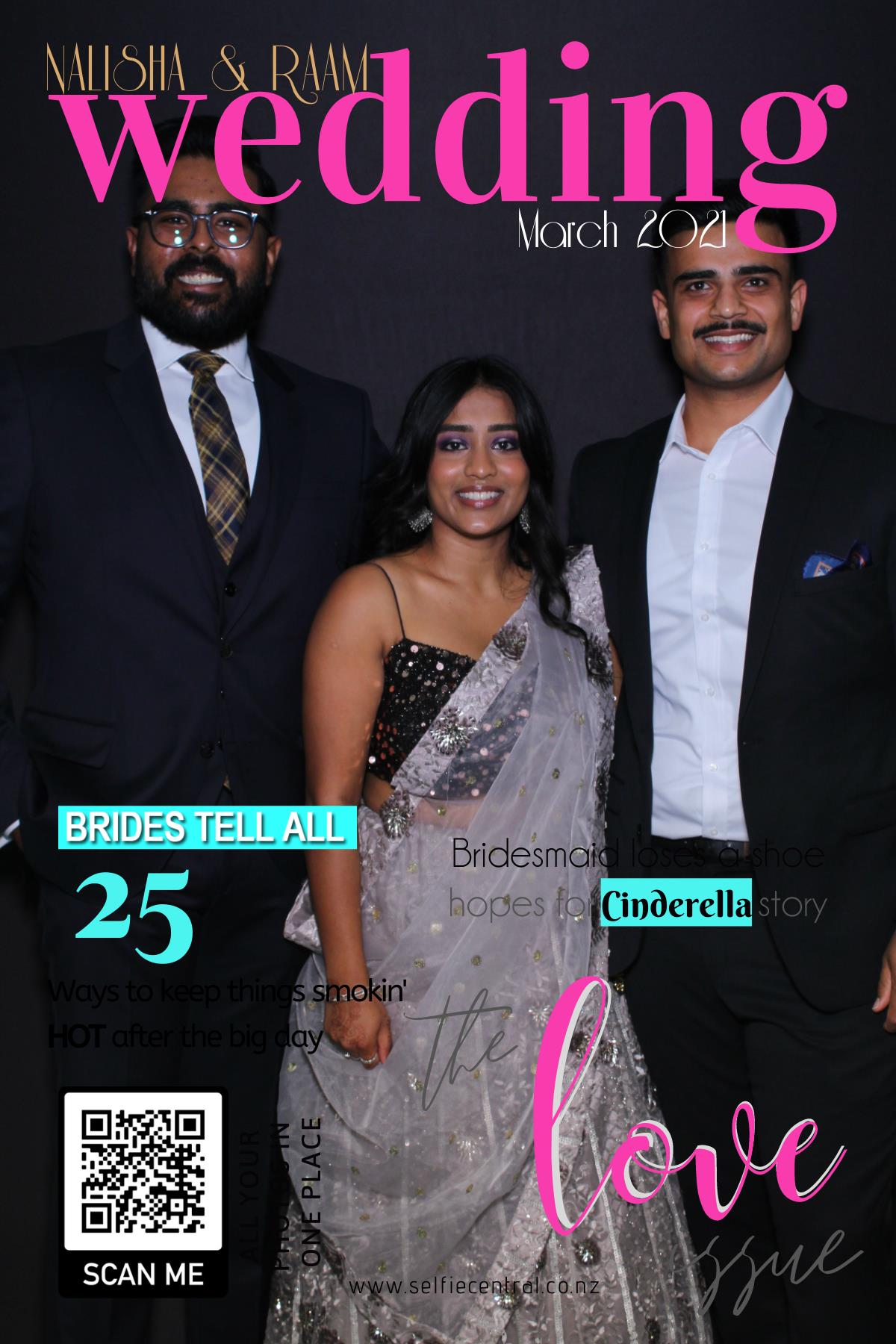 Nalisha and Raam's Wedding | View more photos from the event at gallery.photobooth.co.nz/u/SelfieCentral/Nalisha-and-Raams-Wedding