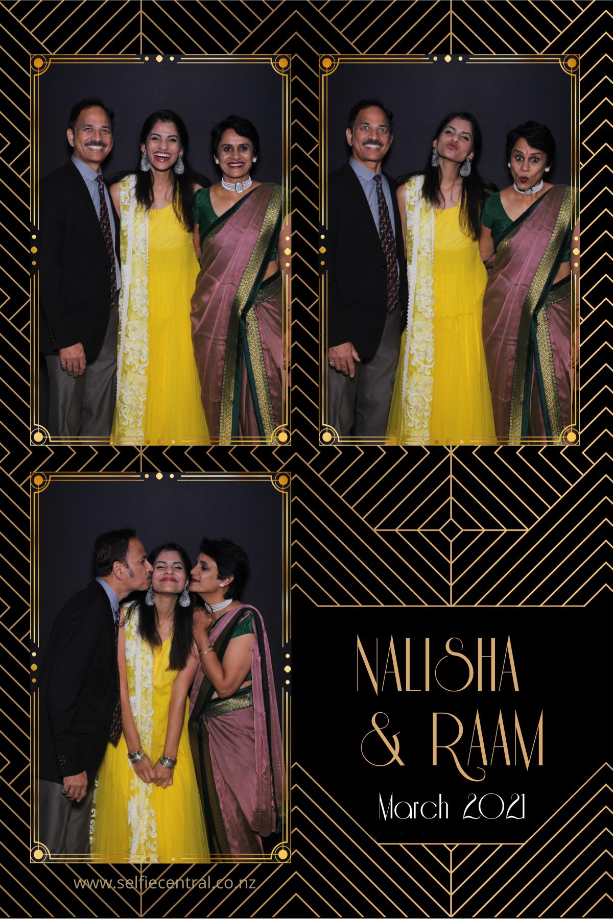 Nalisha and Raam's Wedding | View more photos from the event at gallery.photobooth.co.nz/u/SelfieCentral/Nalisha-and-Raams-Wedding