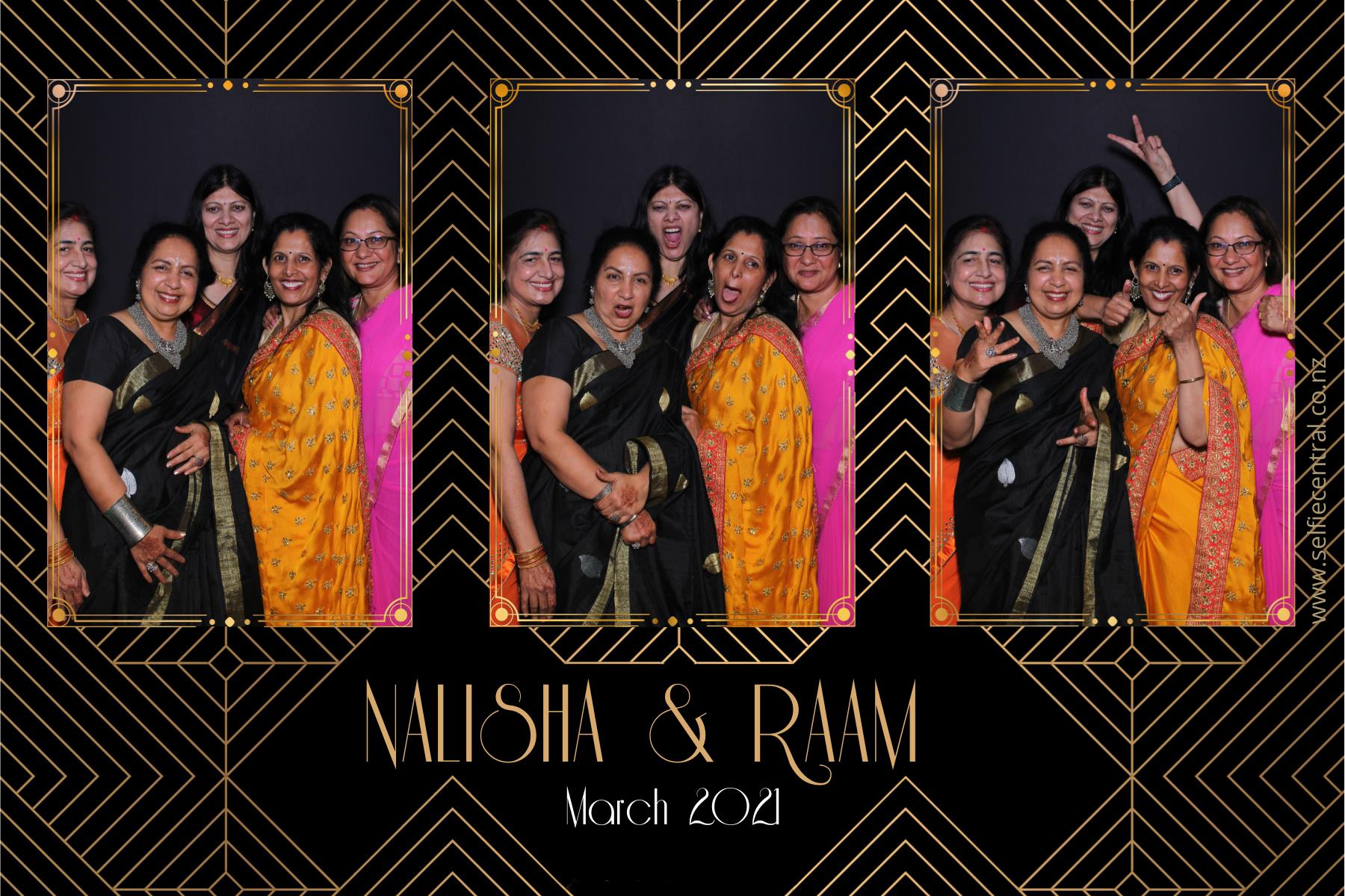 Nalisha and Raam's Wedding | View more photos from the event at gallery.photobooth.co.nz/u/SelfieCentral/Nalisha-and-Raams-Wedding