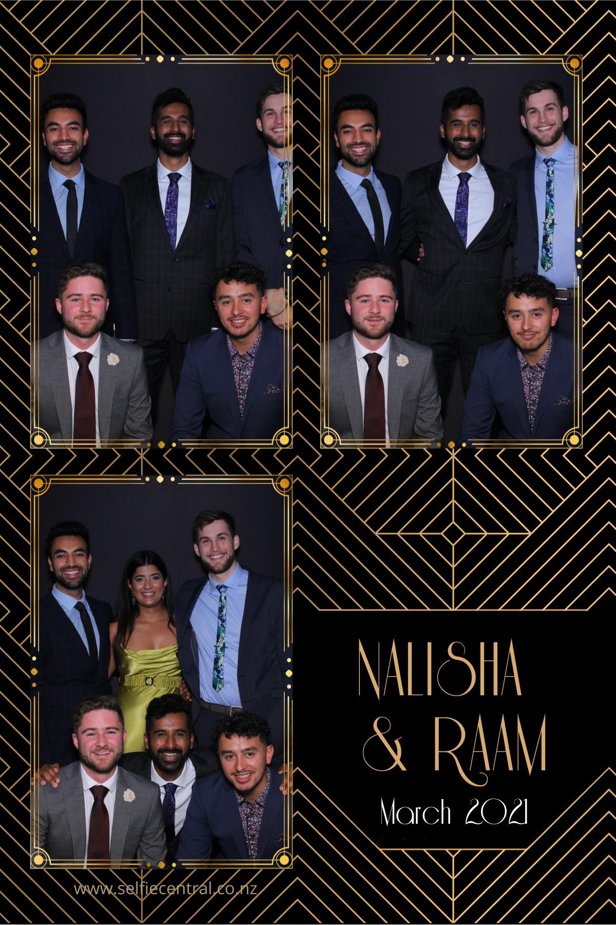 Nalisha and Raam's Wedding | View more photos from the event at gallery.photobooth.co.nz/u/SelfieCentral/Nalisha-and-Raams-Wedding