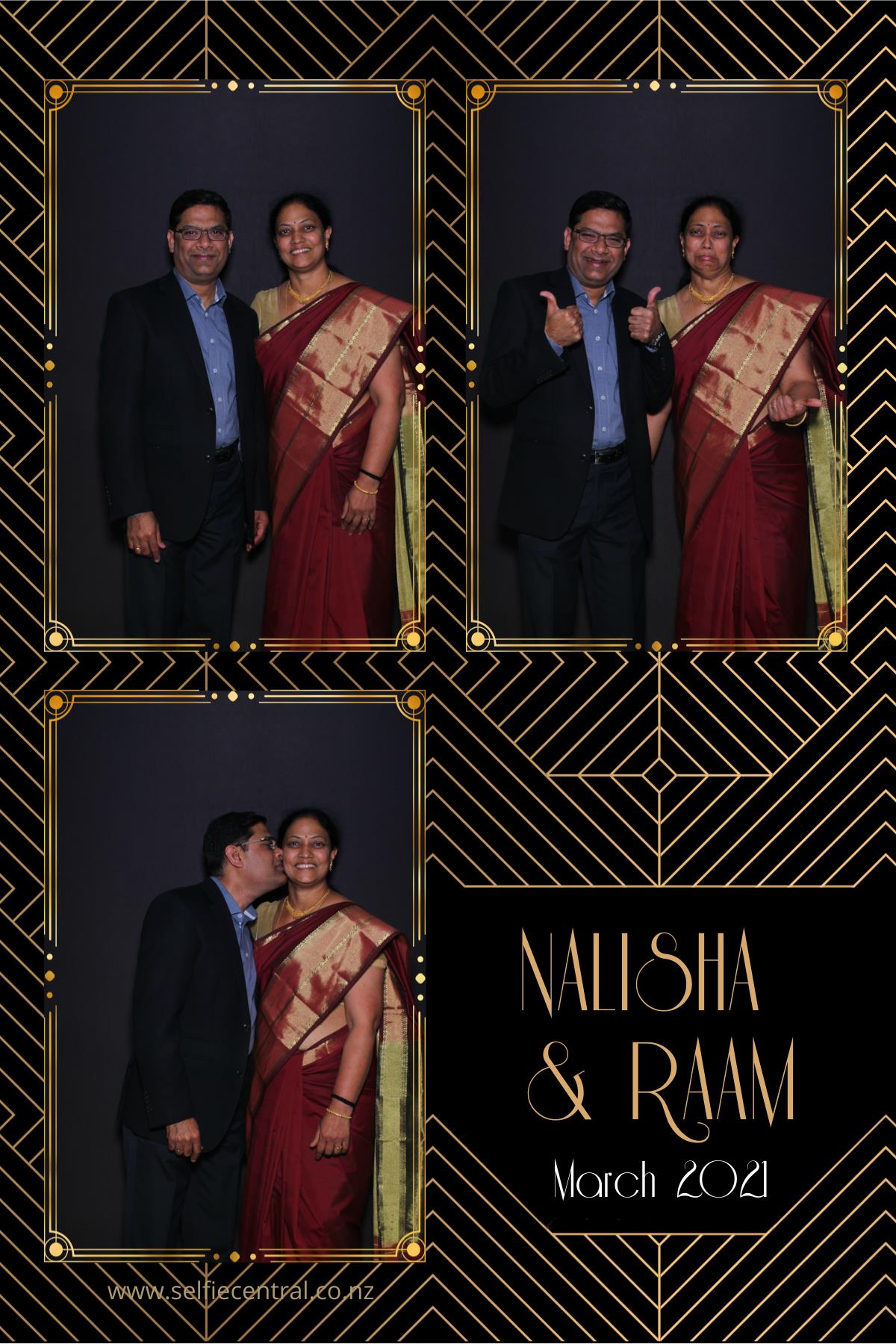 Nalisha and Raam's Wedding | View more photos from the event at gallery.photobooth.co.nz/u/SelfieCentral/Nalisha-and-Raams-Wedding