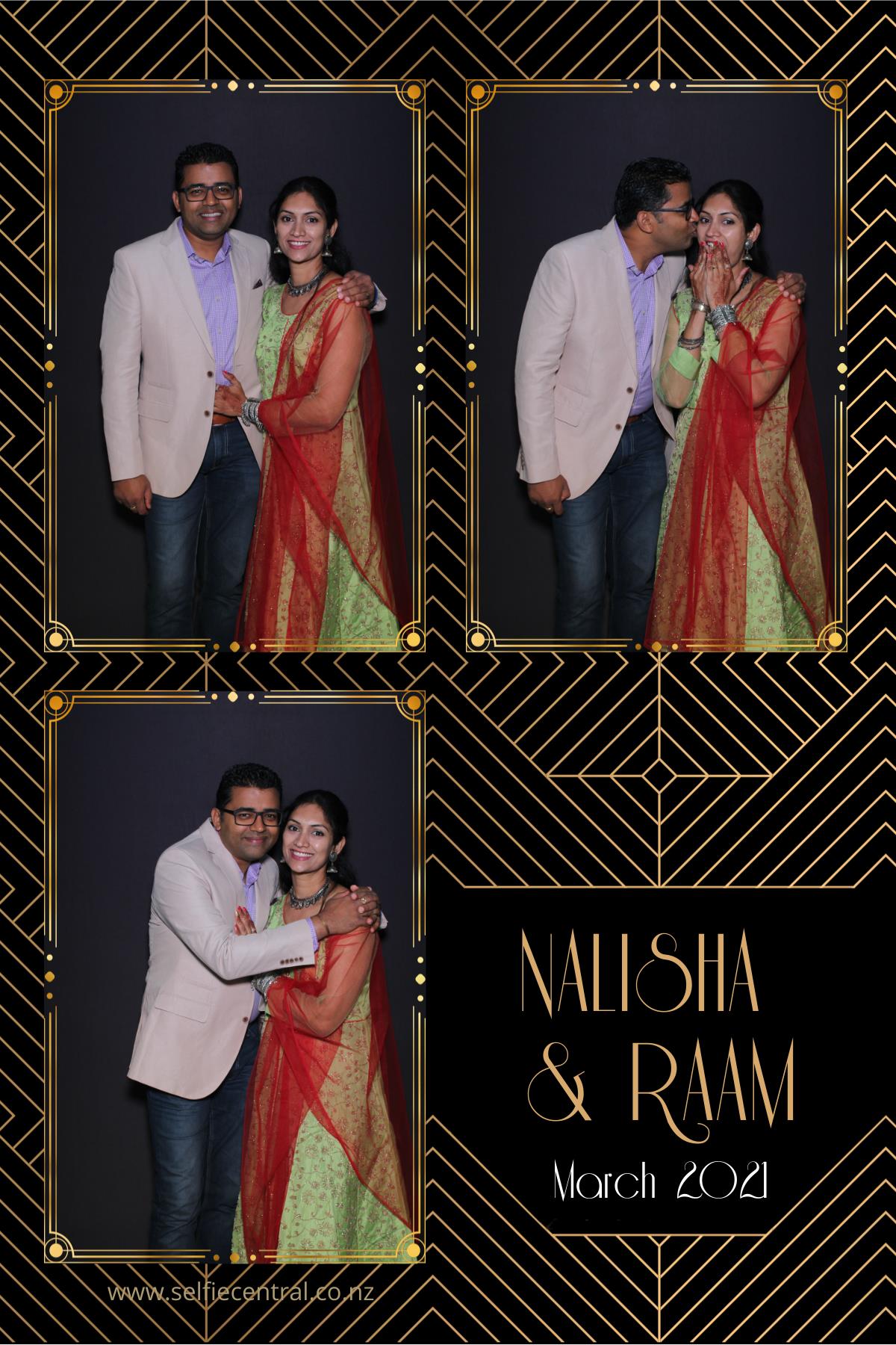Nalisha and Raam's Wedding | View more photos from the event at gallery.photobooth.co.nz/u/SelfieCentral/Nalisha-and-Raams-Wedding