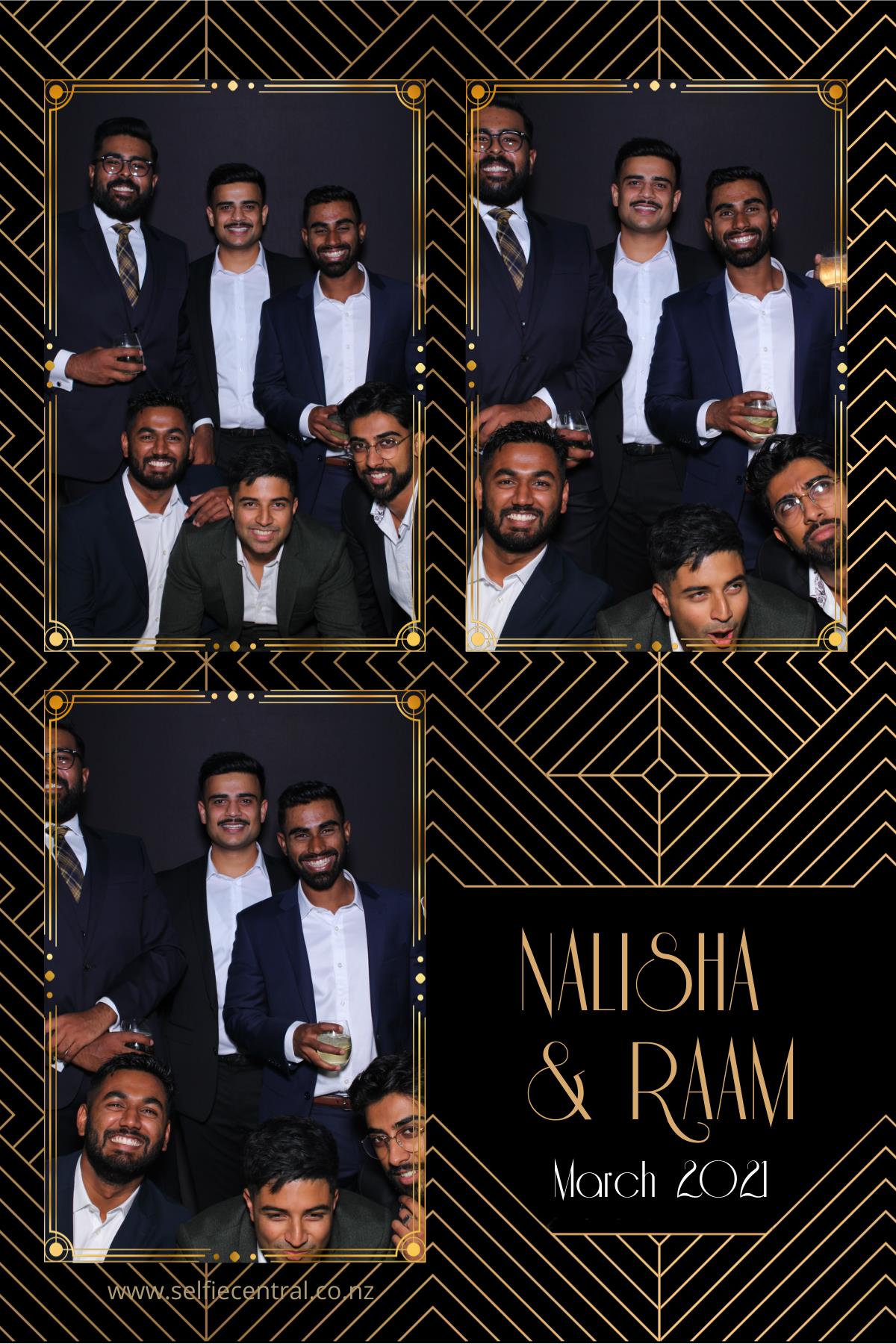 Nalisha and Raam's Wedding | View more photos from the event at gallery.photobooth.co.nz/u/SelfieCentral/Nalisha-and-Raams-Wedding
