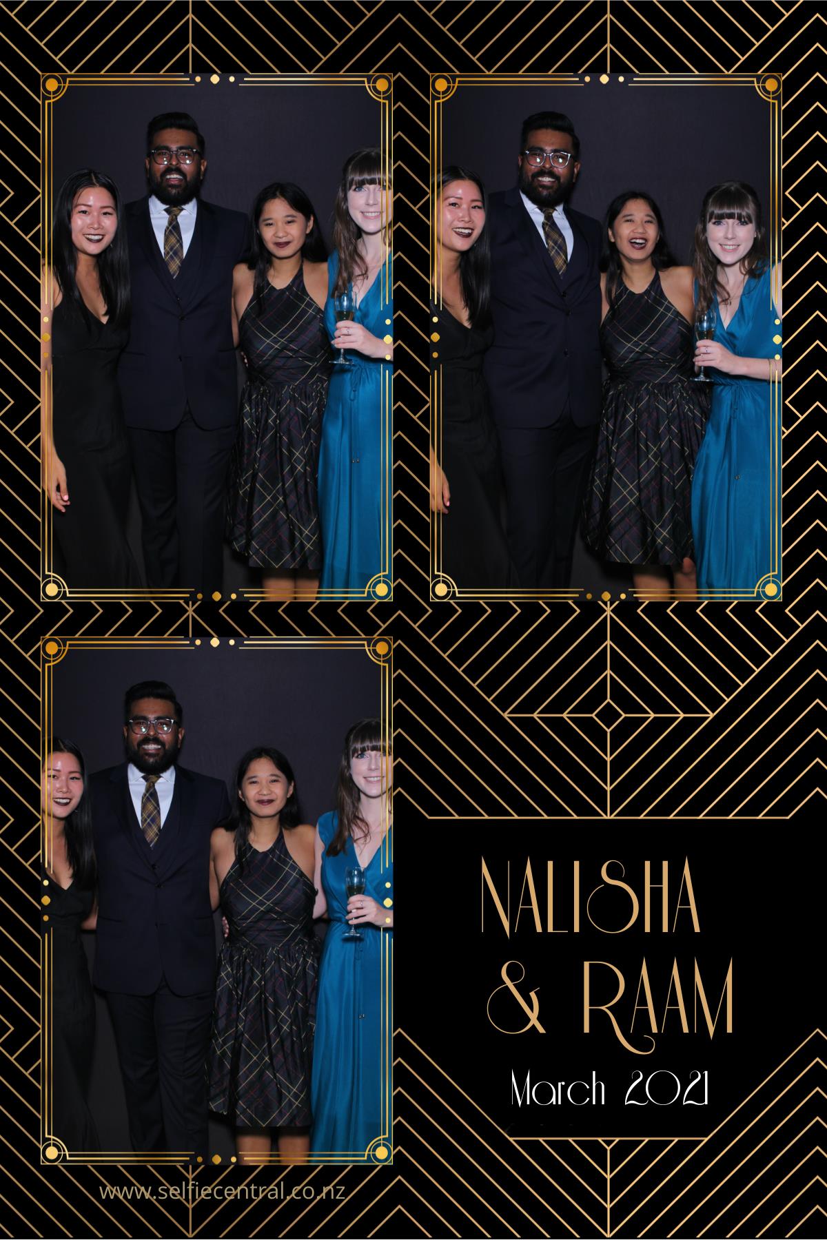 Nalisha and Raam's Wedding | View more photos from the event at gallery.photobooth.co.nz/u/SelfieCentral/Nalisha-and-Raams-Wedding