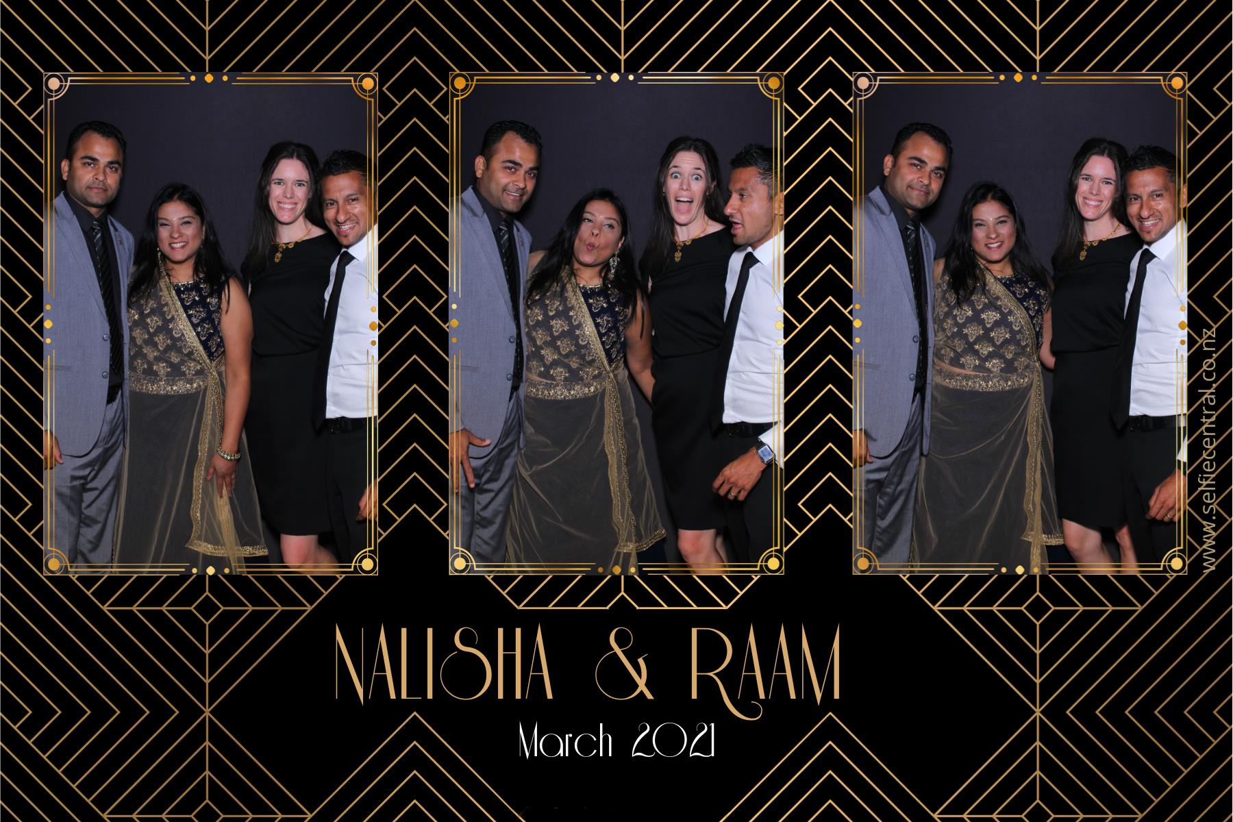 Nalisha and Raam's Wedding | View more photos from the event at gallery.photobooth.co.nz/u/SelfieCentral/Nalisha-and-Raams-Wedding